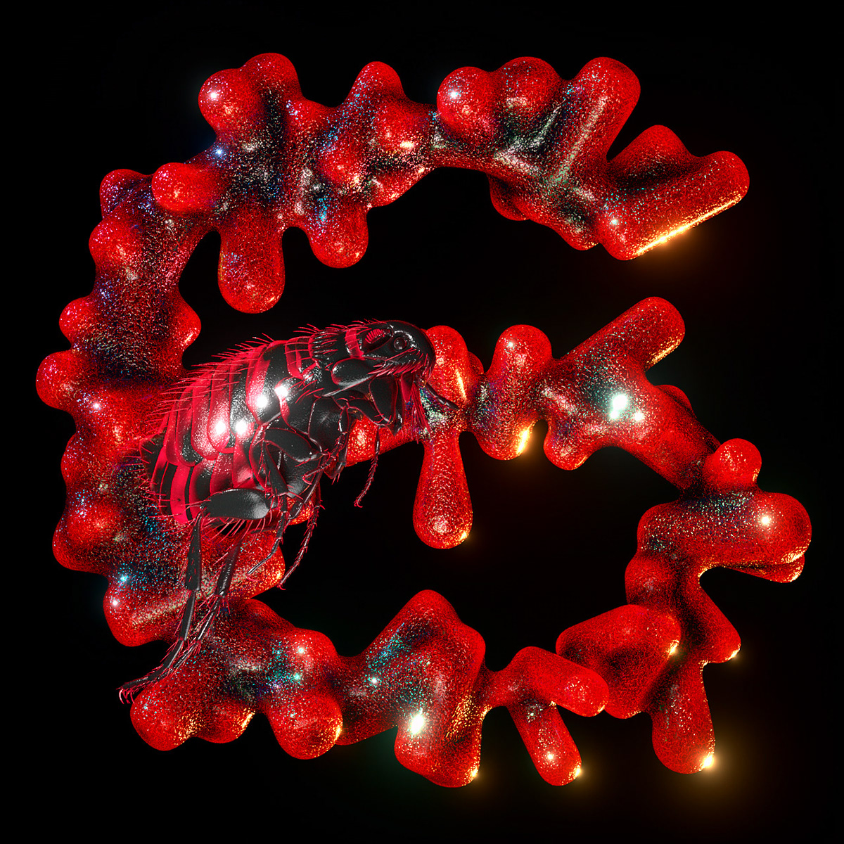 #36DAYSOFTYPE 2021 — Изображение №20 — Иллюстрация, 3D на Dprofile