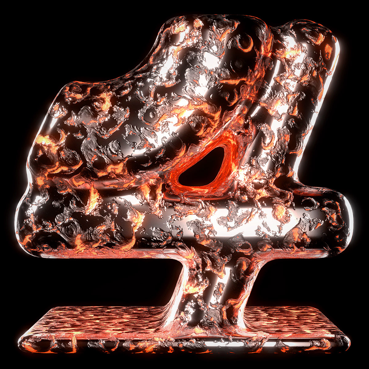 #36DAYSOFTYPE 2021 — Изображение №18 — Иллюстрация, 3D на Dprofile
