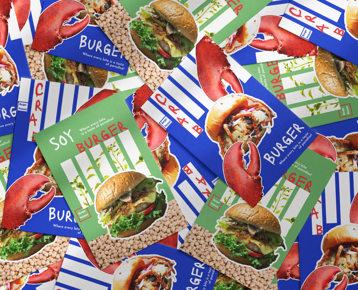 Posters/ Burgers — Графика на Dprofile