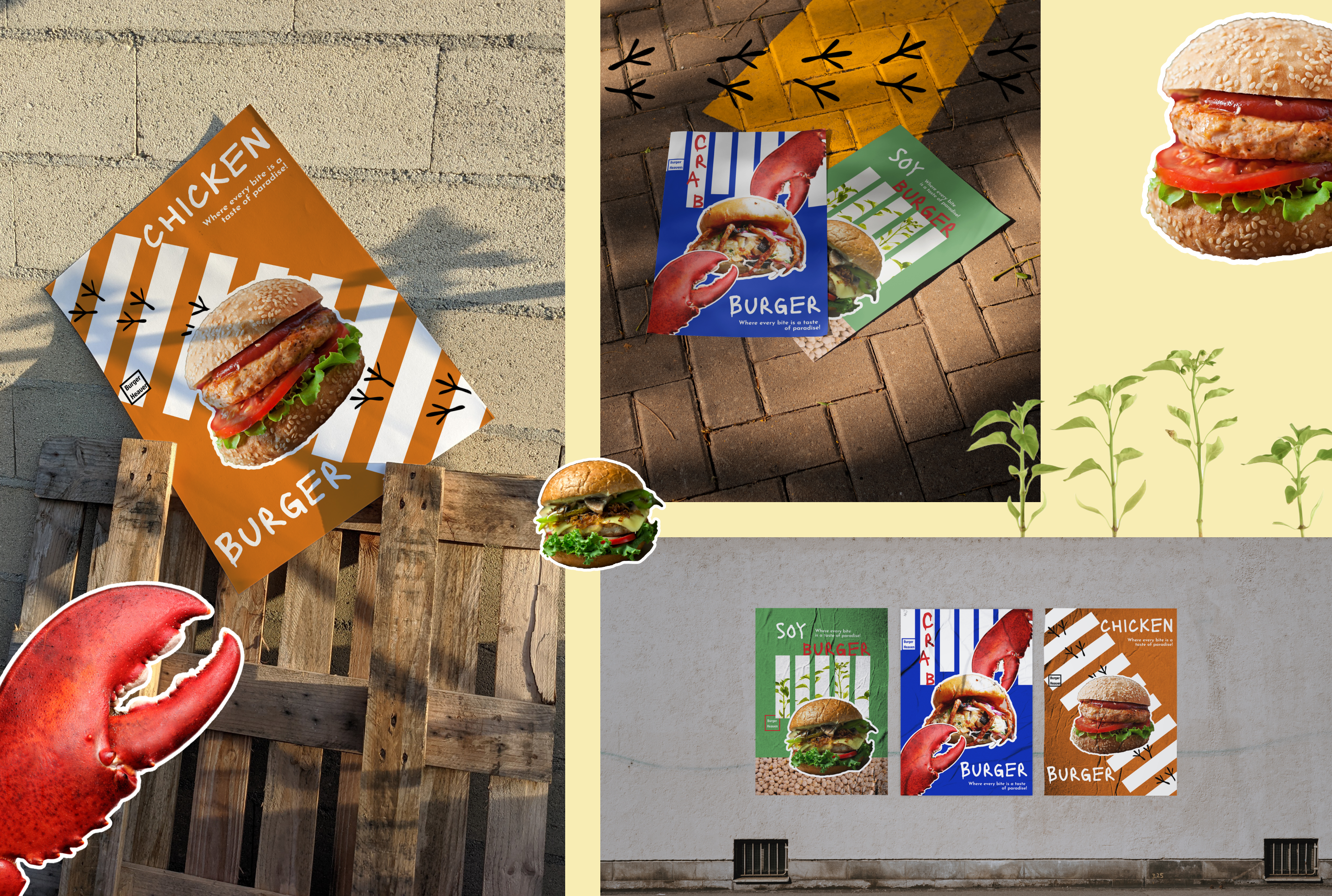 Posters/ Burgers — Изображение №4 — Графика на Dprofile