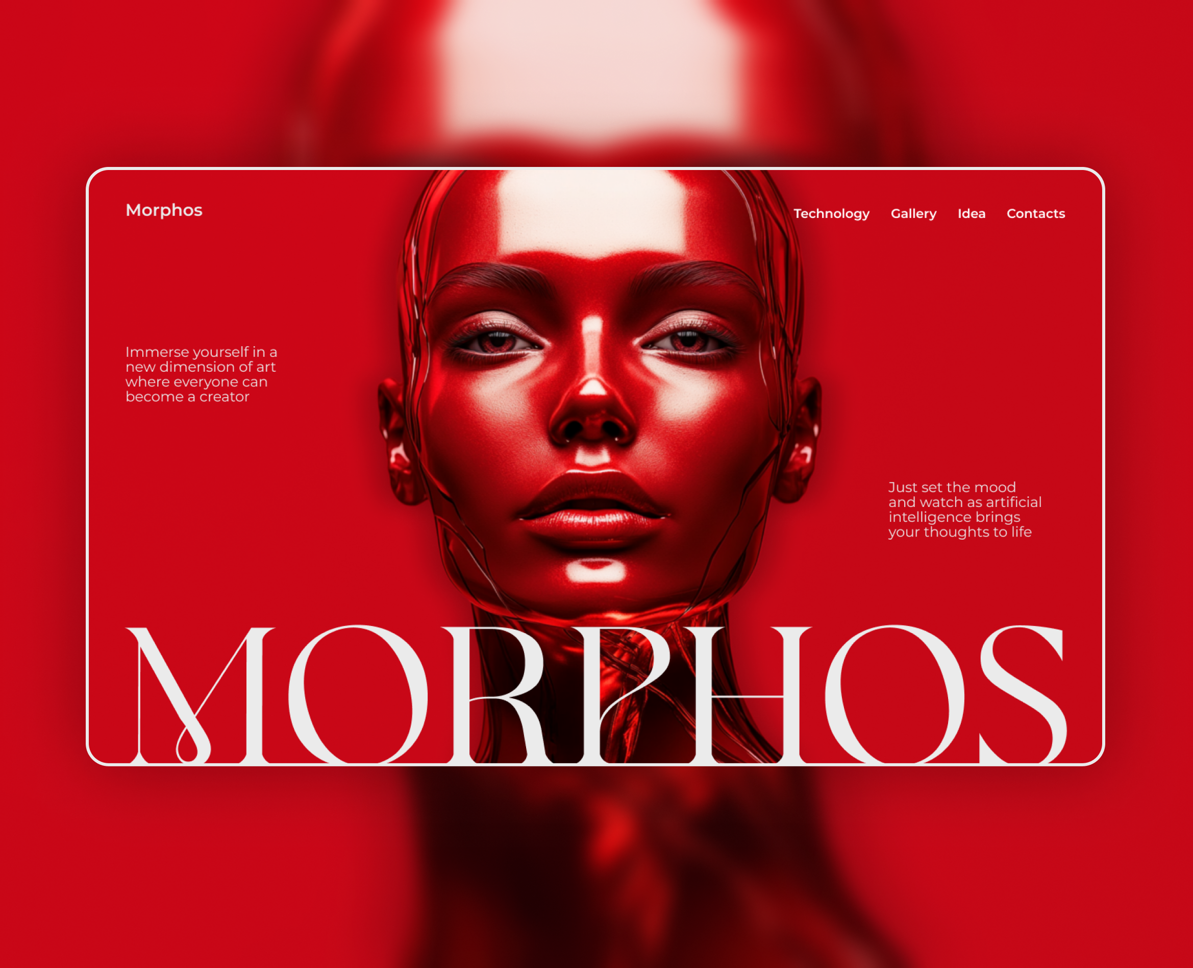Website - Morphos — Интерфейсы на Dprofile