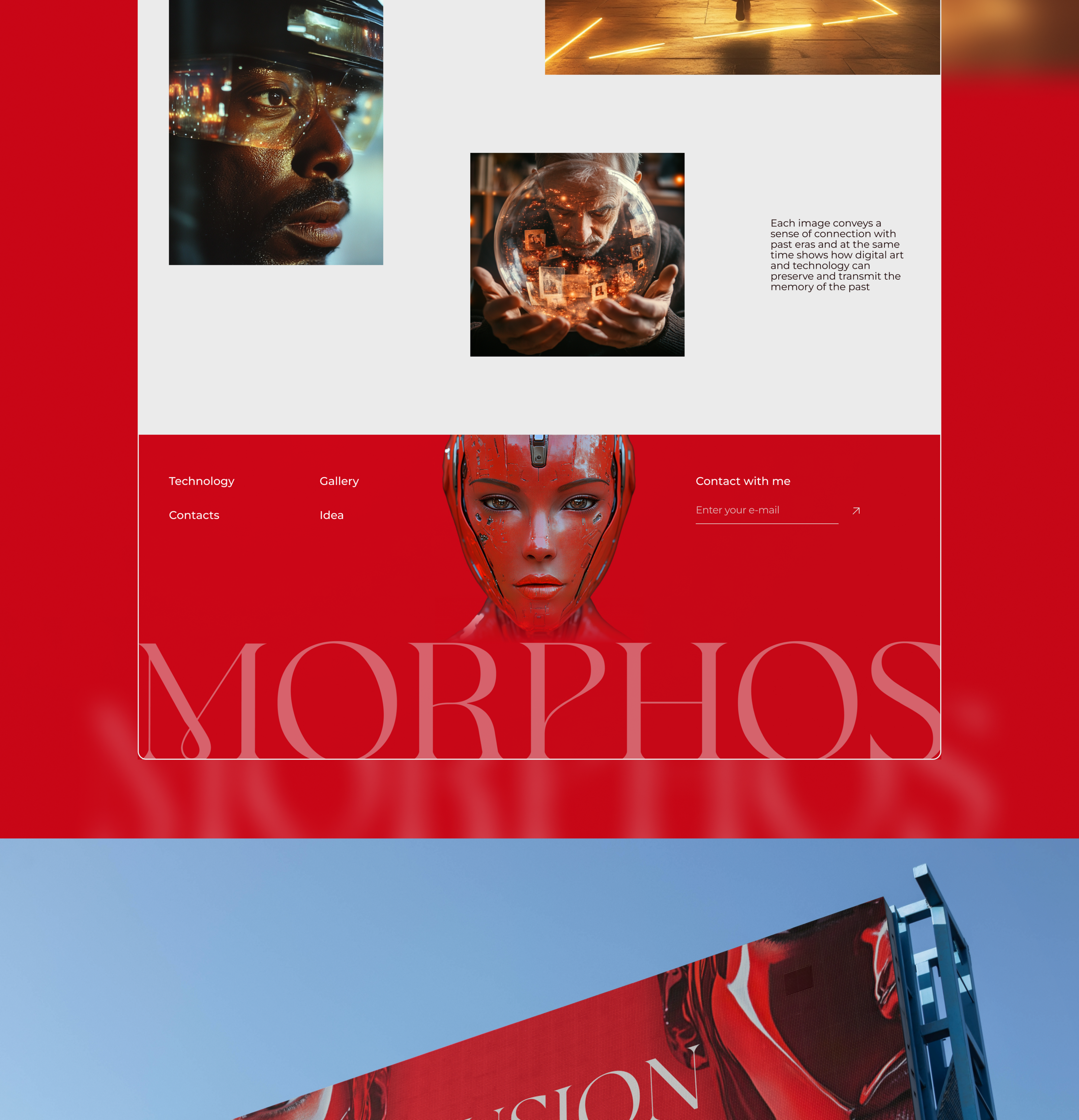 Website - Morphos — Изображение №7 — Интерфейсы на Dprofile