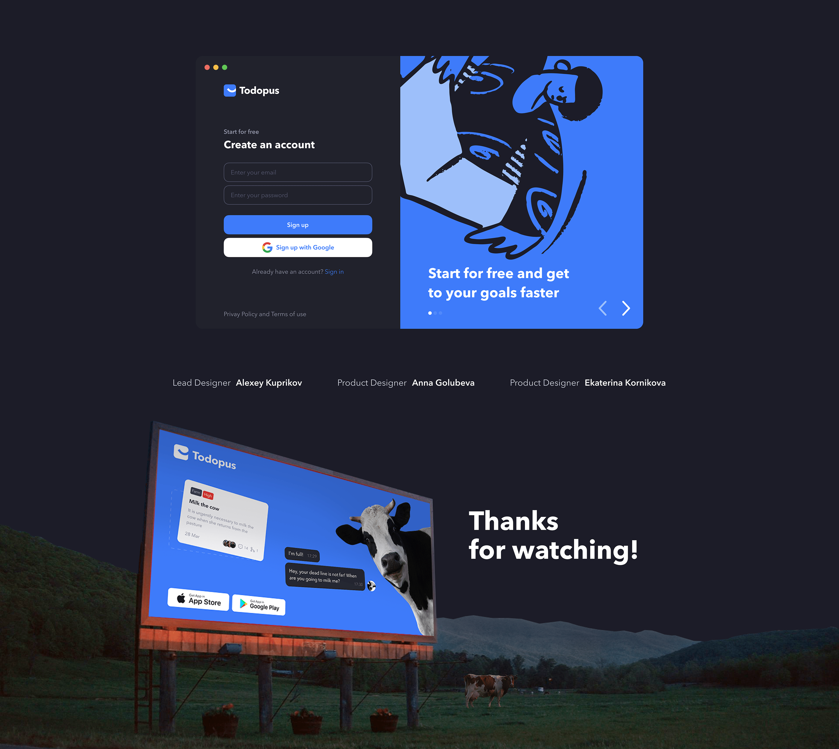 Todopus — Not Just a Project Management App — Изображение №12 — Интерфейсы, Брендинг на Dprofile