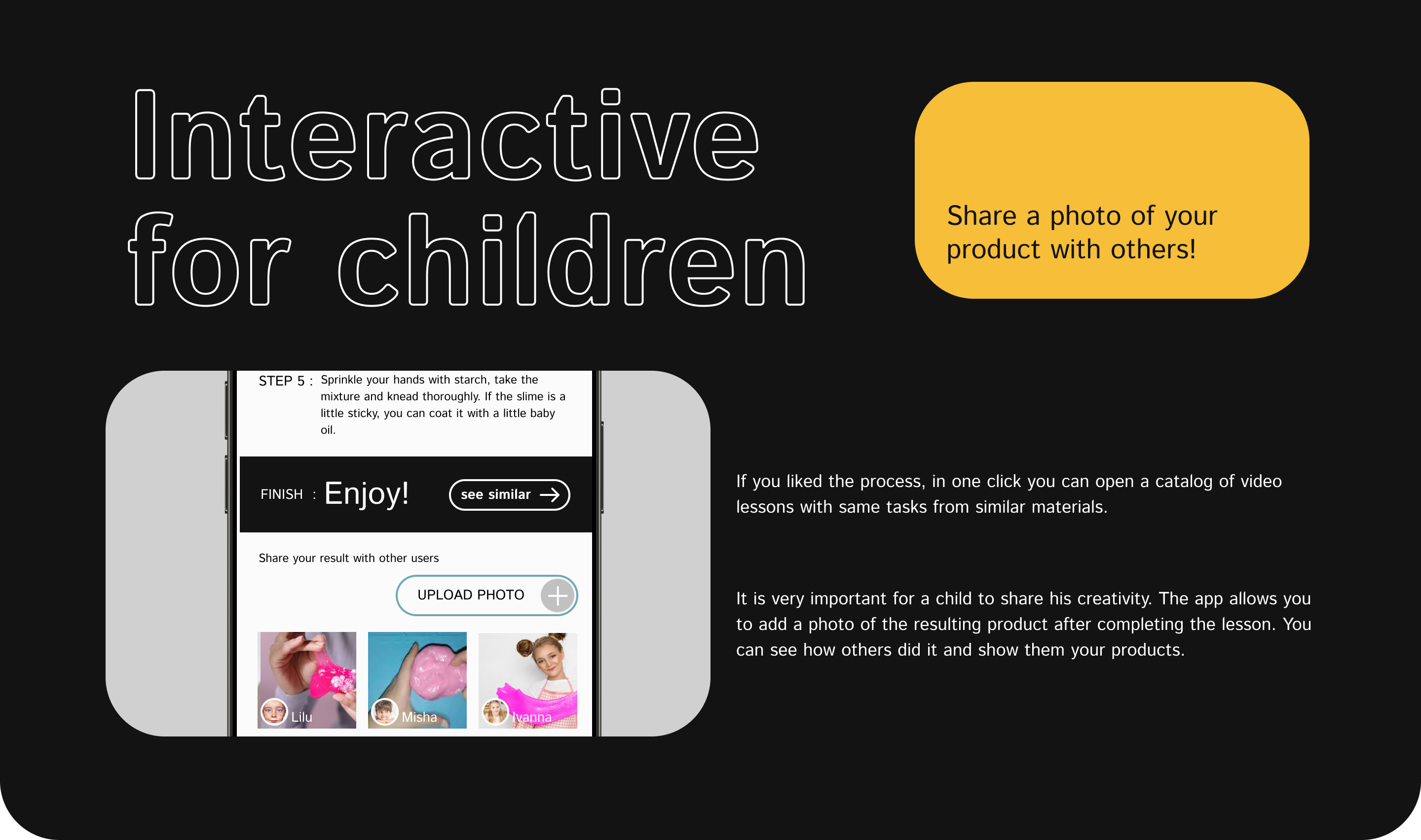 App for kids creativity UX/UI — Изображение №9 — Интерфейсы на Dprofile