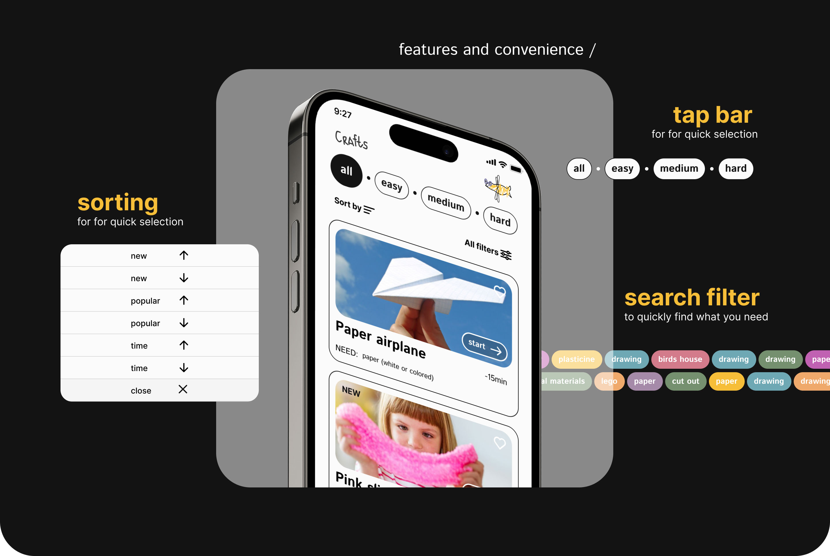 App for kids creativity UX/UI — Изображение №12 — Интерфейсы на Dprofile