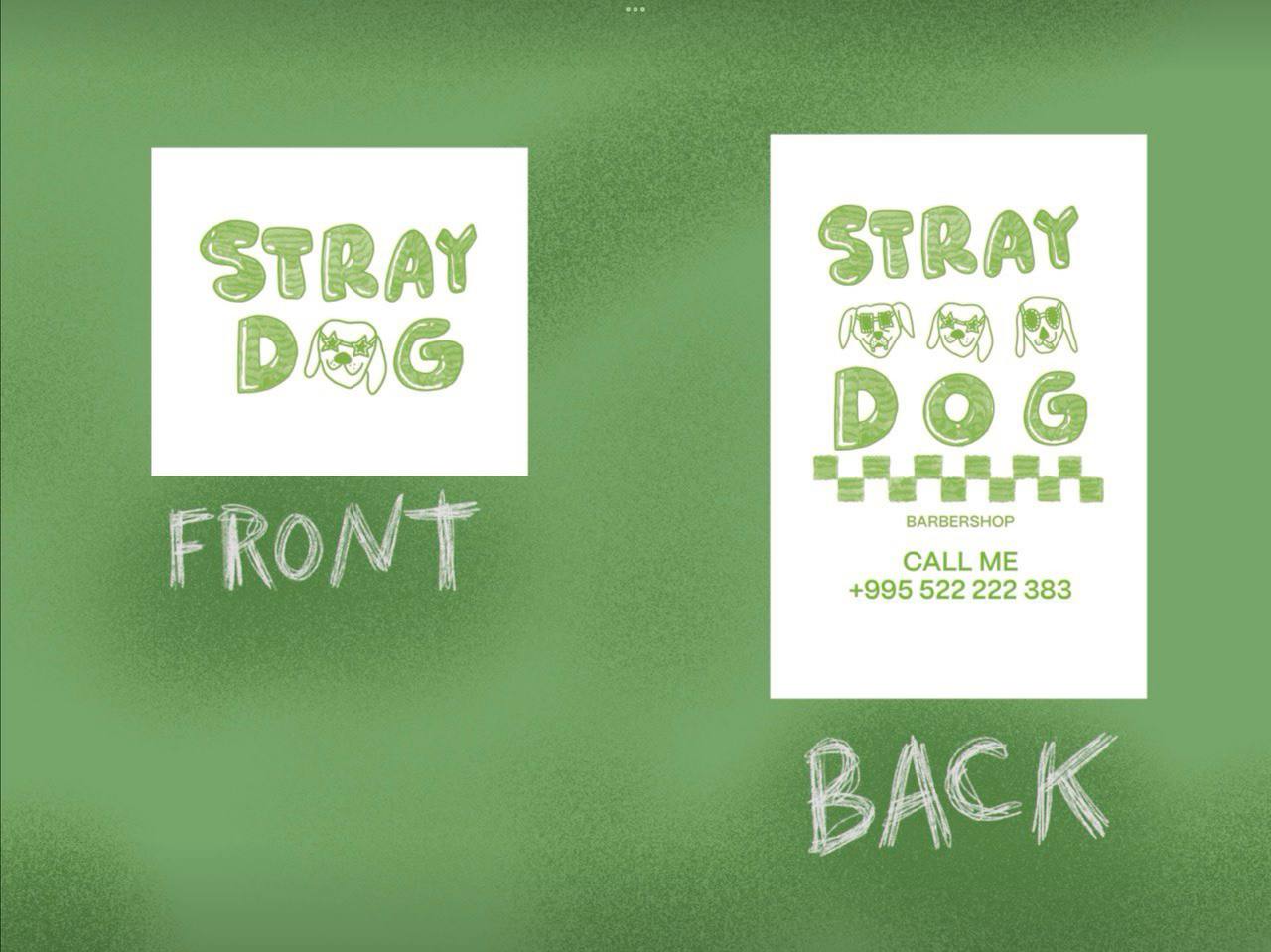 Long sleeve "Stray dog barbershop" — Изображение №2 — Брендинг, Иллюстрация на Dprofile