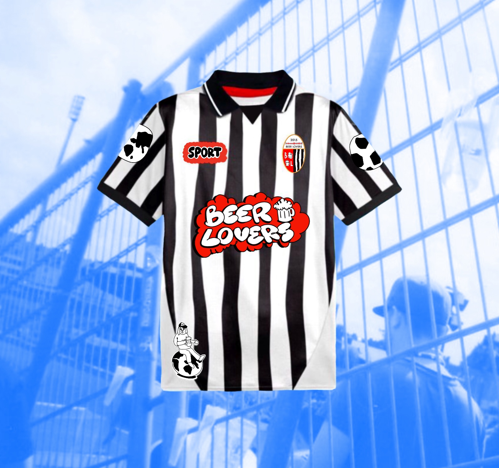 Jersey Beer Lovers FC — Изображение №2 — Брендинг, Иллюстрация на Dprofile