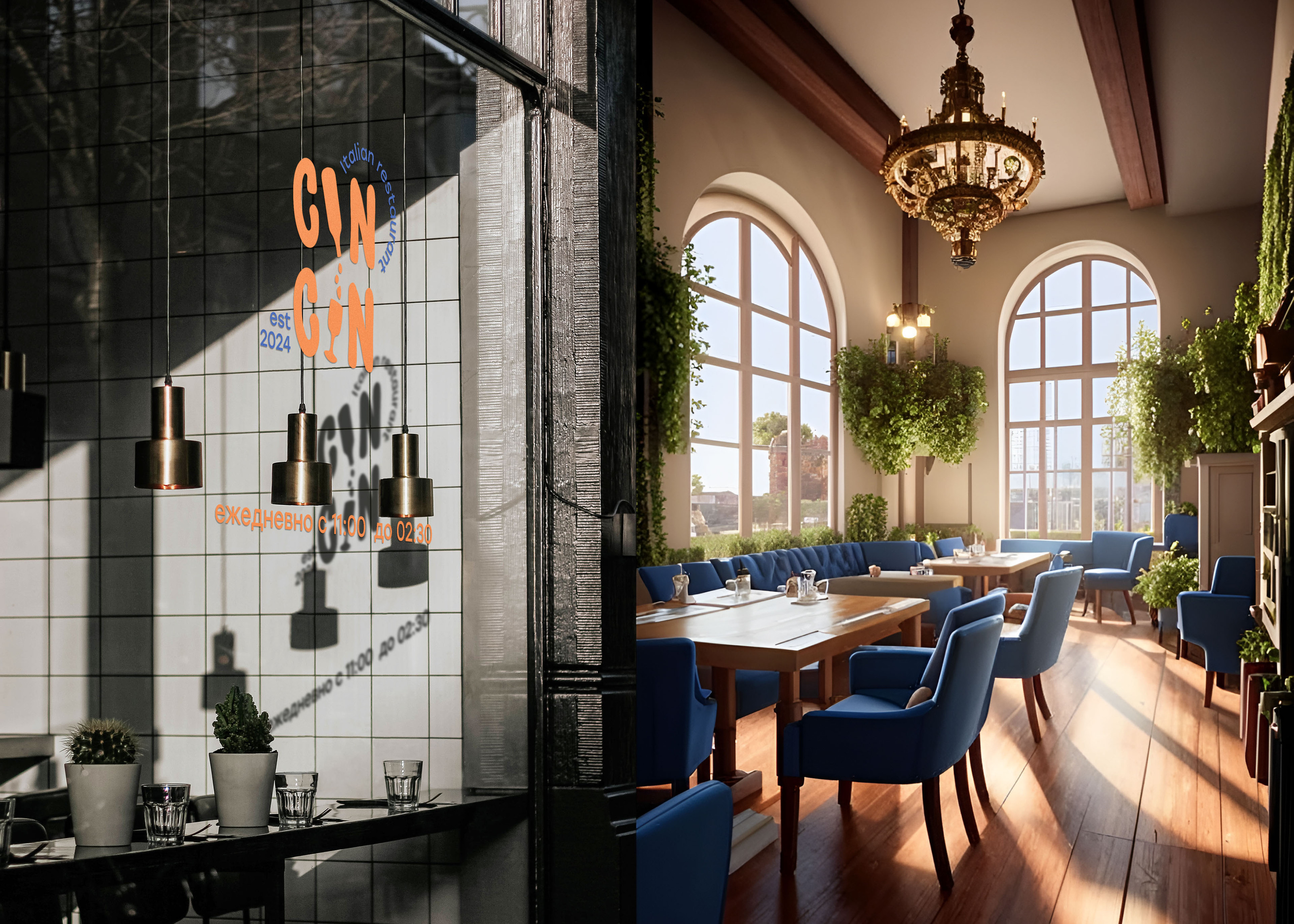 CIN CIN | RESTAURANT BRAND IDENTITY — Изображение №5 — Брендинг на Dprofile