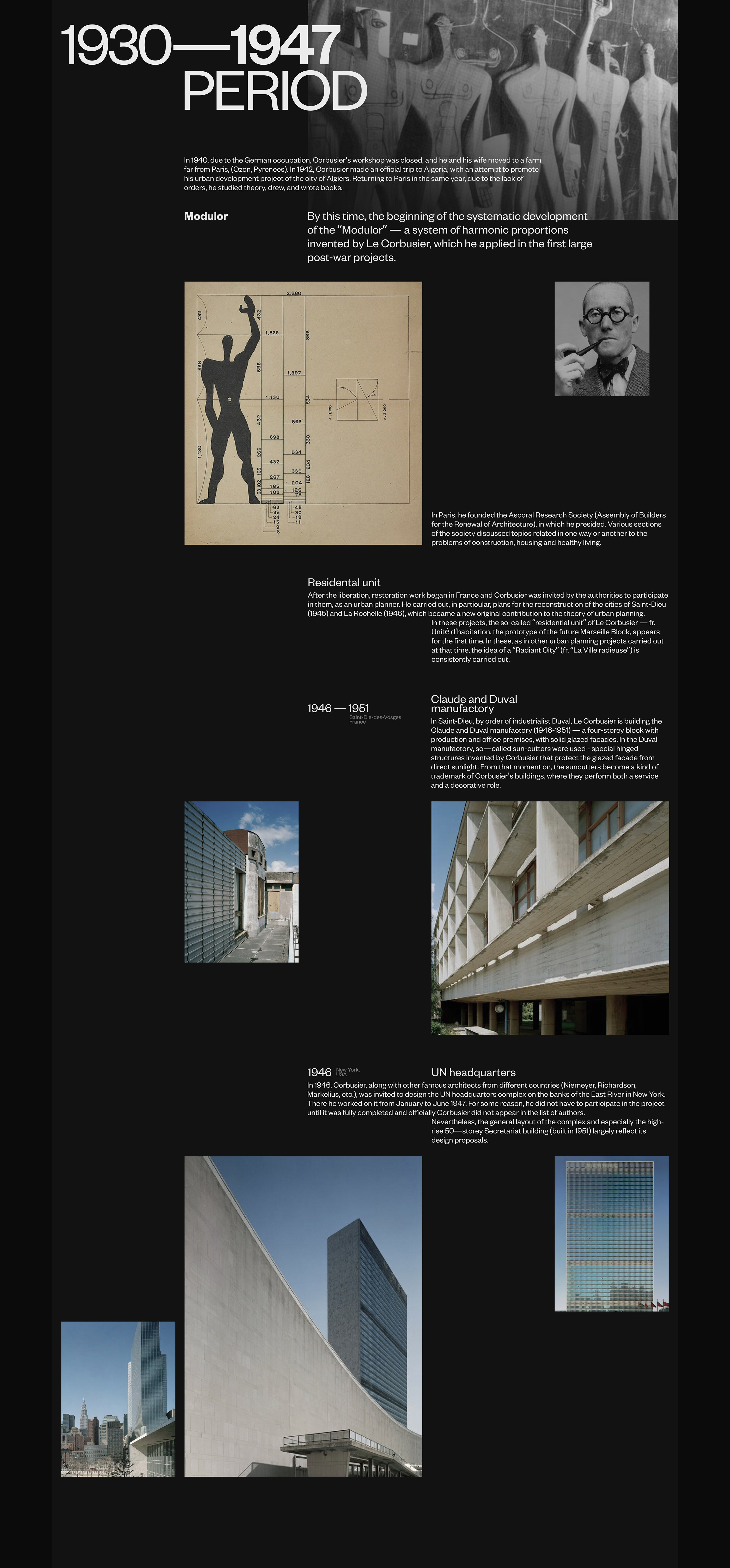 Le Corbusier | Biography longread — Изображение №8 — Интерфейсы, Графика на Dprofile