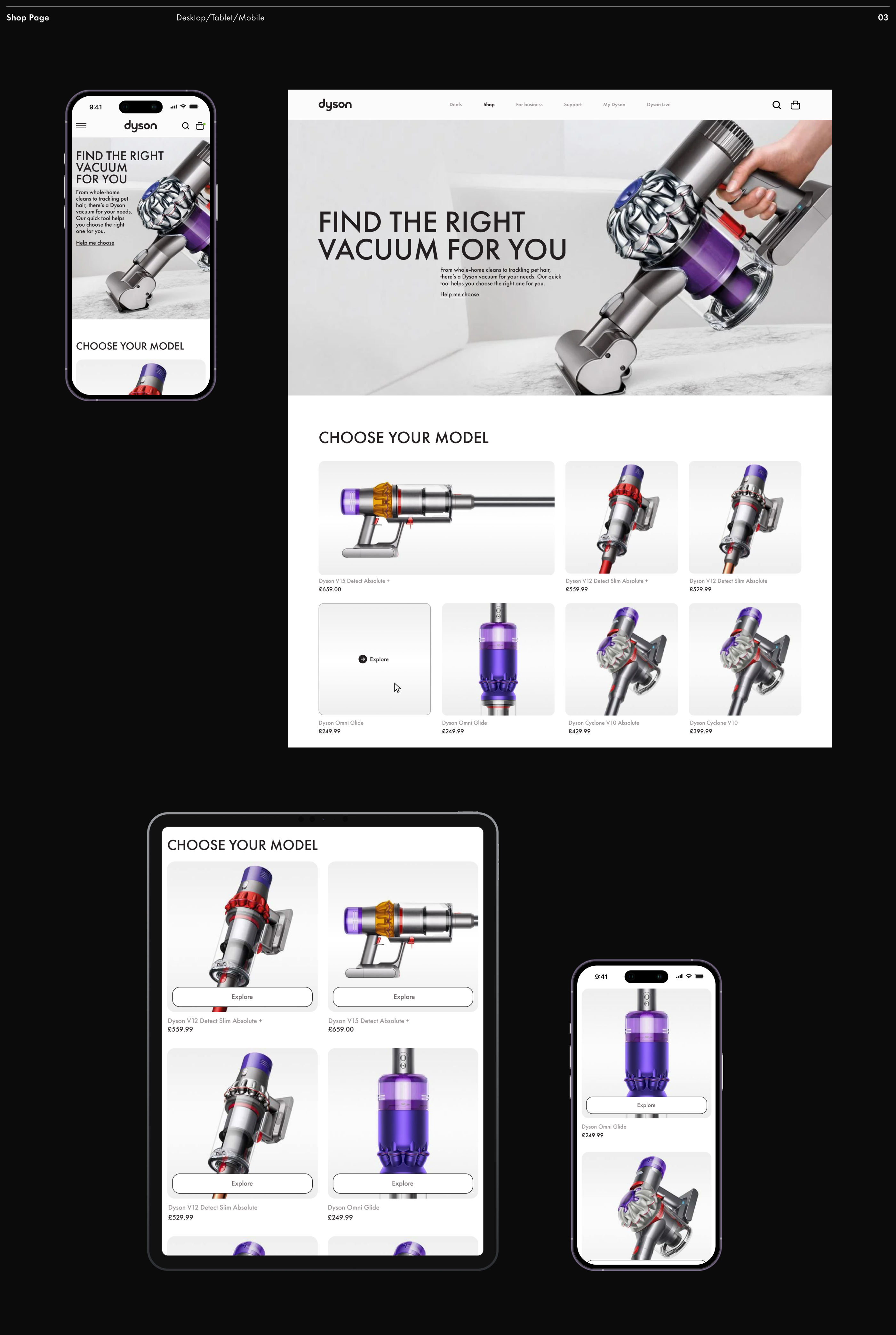 Dyson® — Изображение №6 — Интерфейсы на Dprofile