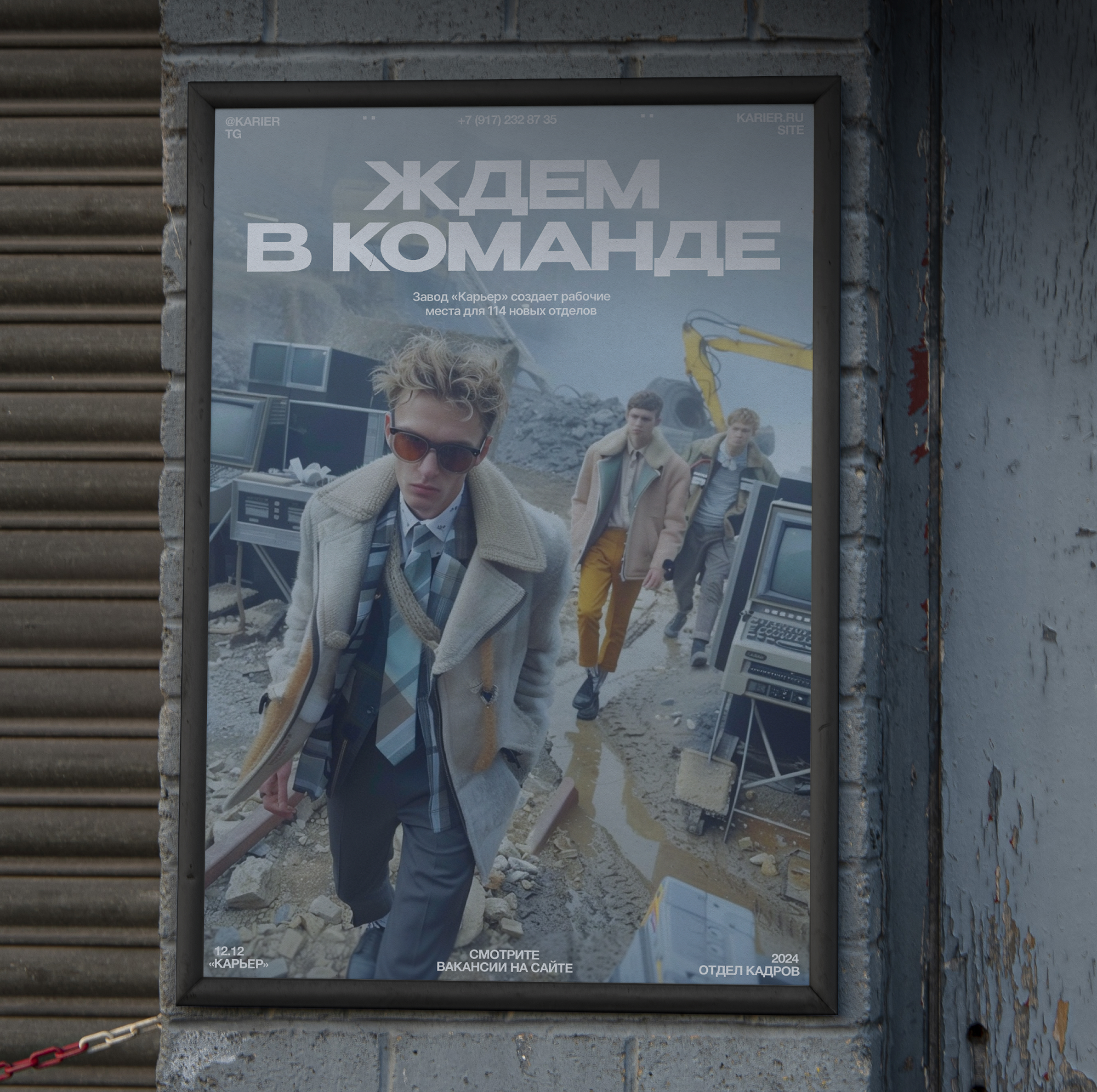Плакаты для музея «Карьер» — Изображение №30 — Брендинг, Графика на Dprofile