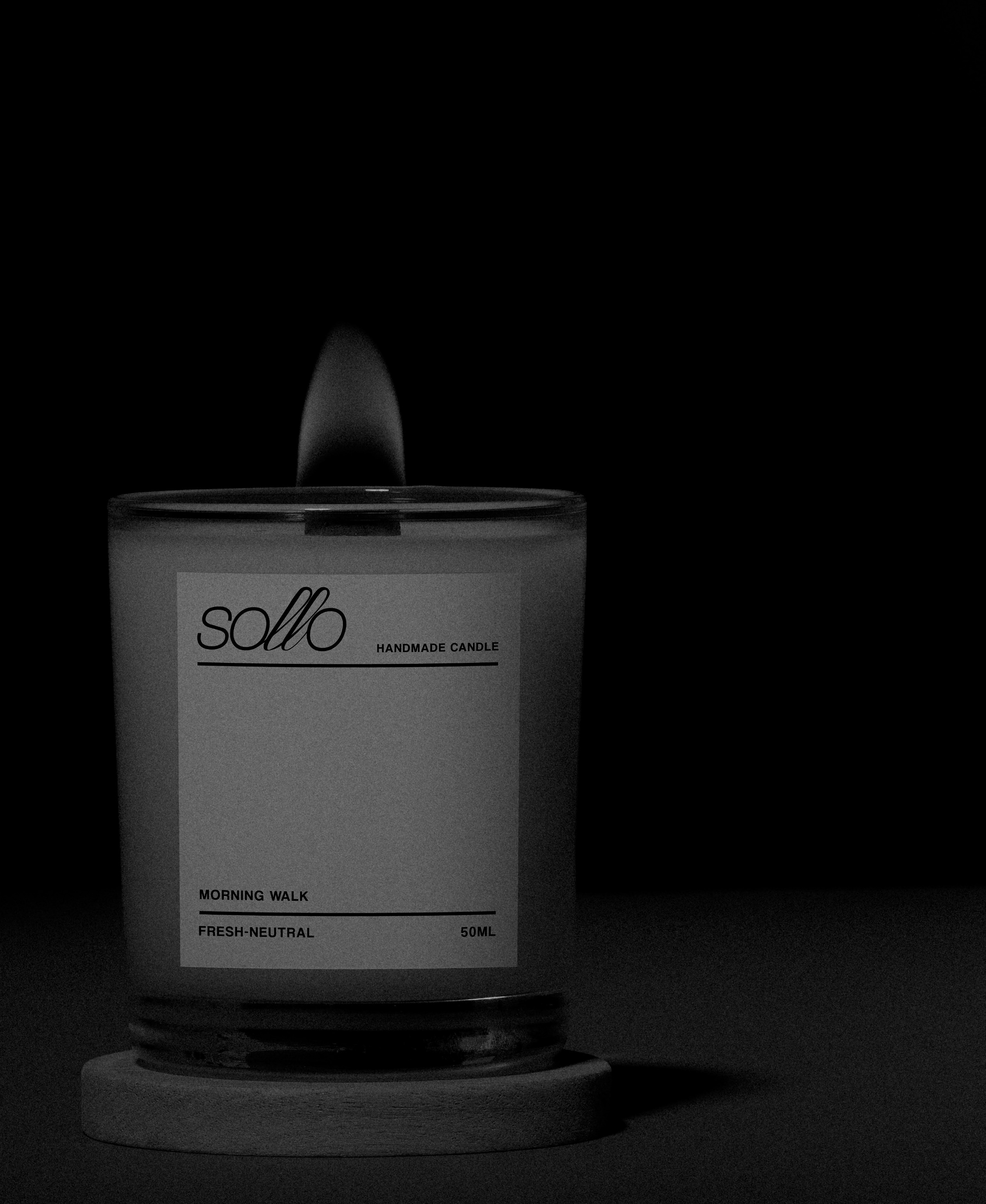 SOLLO / CANDLE BRAND IDENTITY — Изображение №1 — Брендинг на Dprofile
