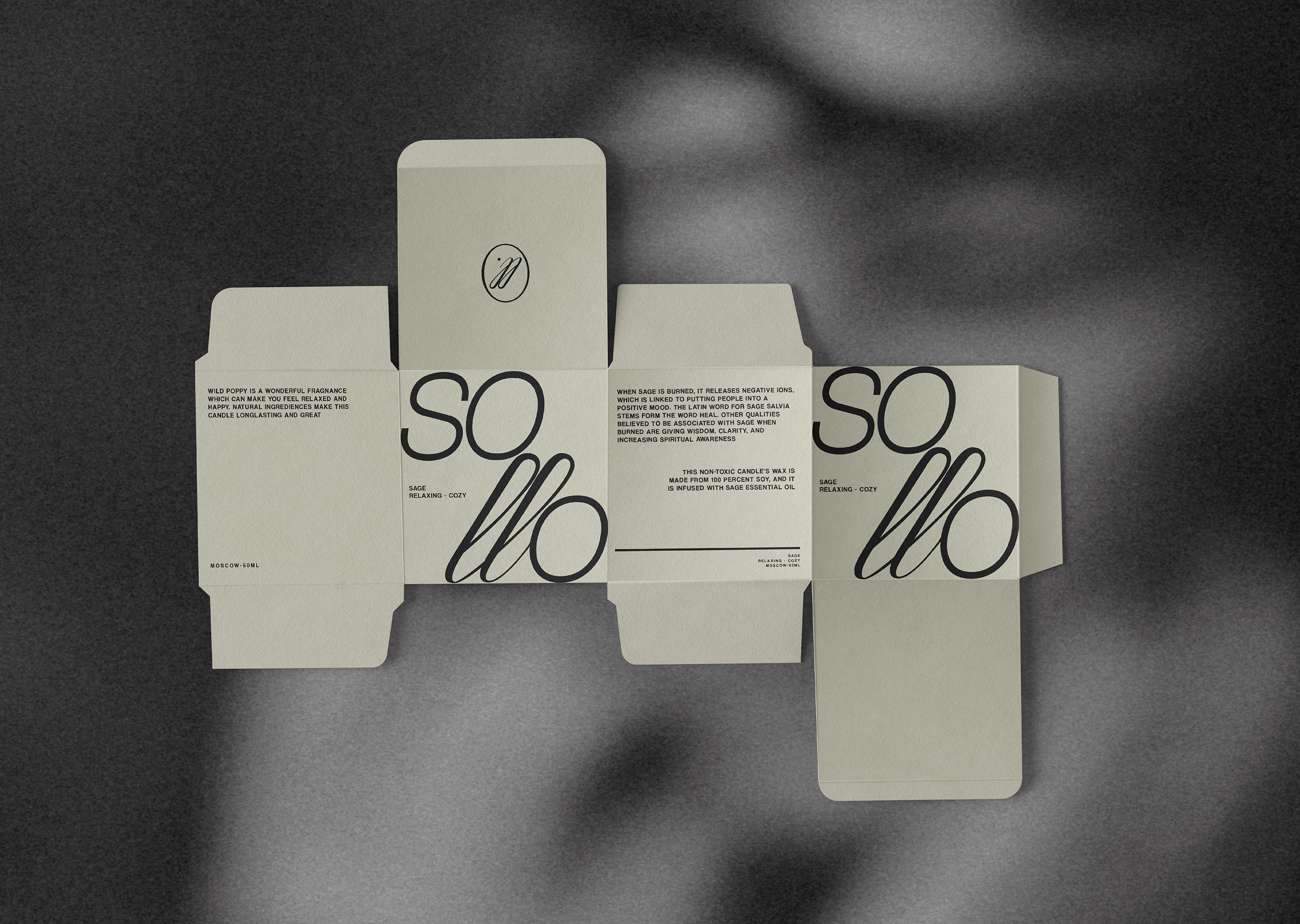 SOLLO / CANDLE BRAND IDENTITY — Изображение №5 — Брендинг на Dprofile