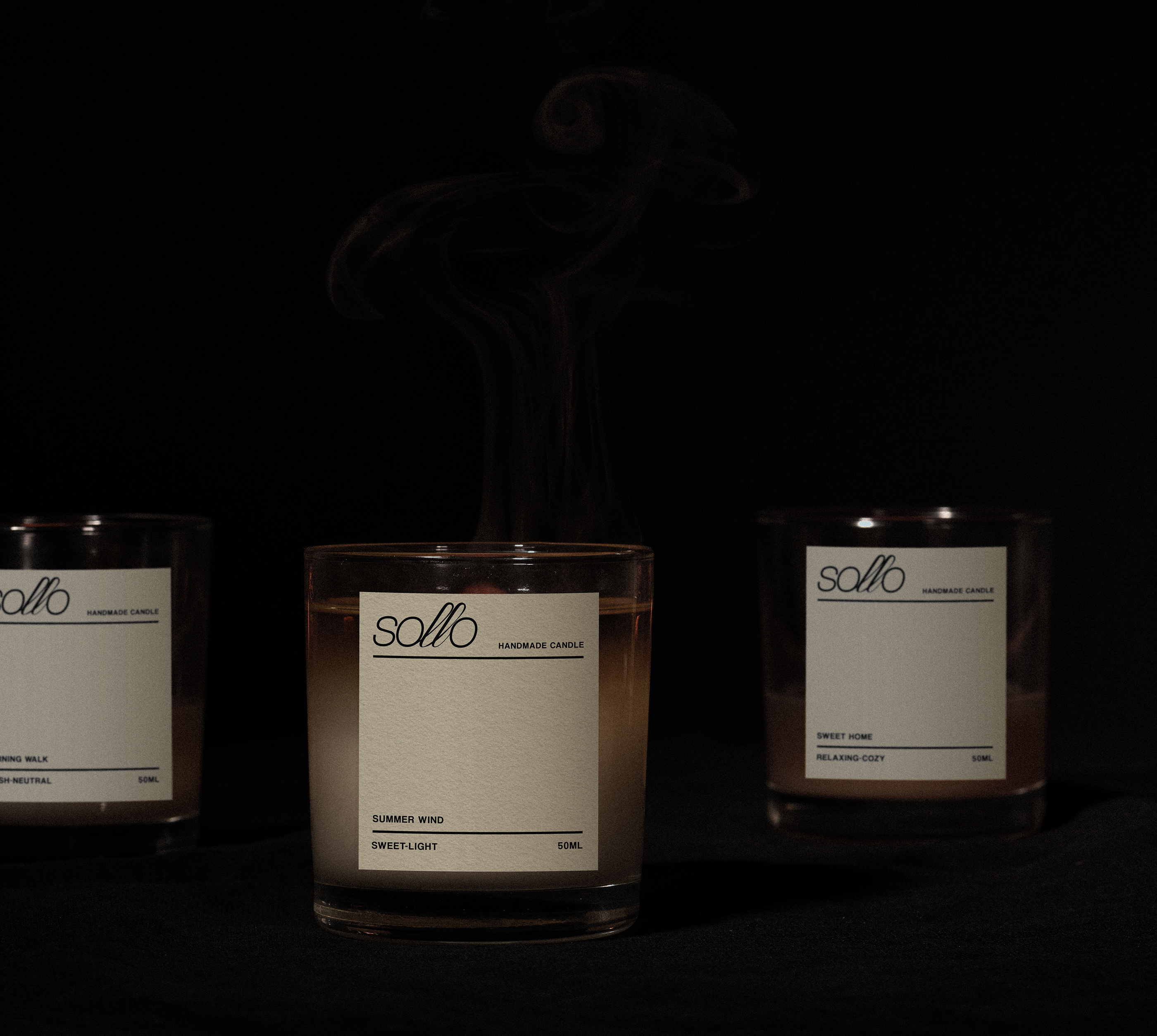 SOLLO / CANDLE BRAND IDENTITY — Изображение №4 — Брендинг на Dprofile