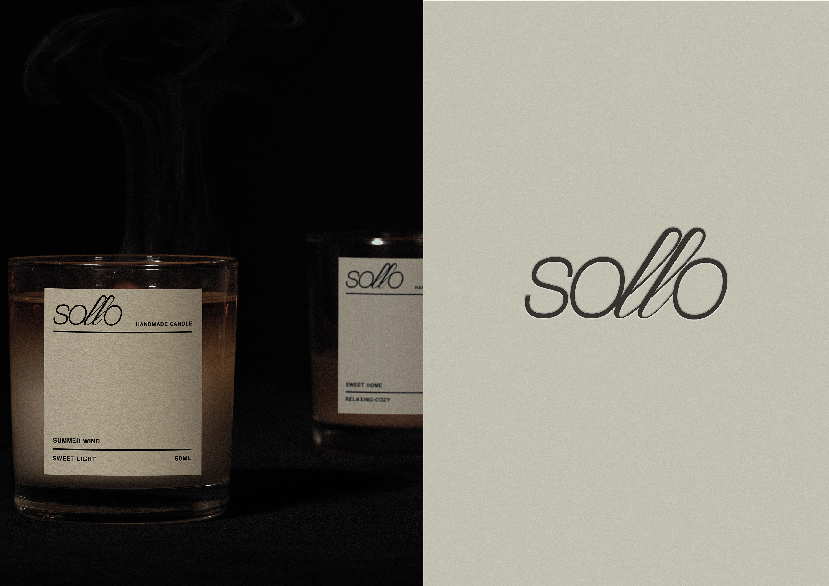SOLLO / CANDLE BRAND IDENTITY — Изображение №6 — Брендинг на Dprofile