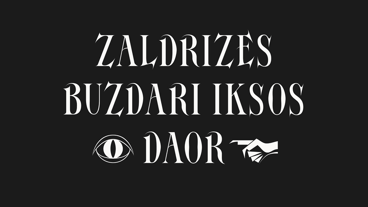 Шрифт Conlang — Изображение №30 — Графика на Dprofile