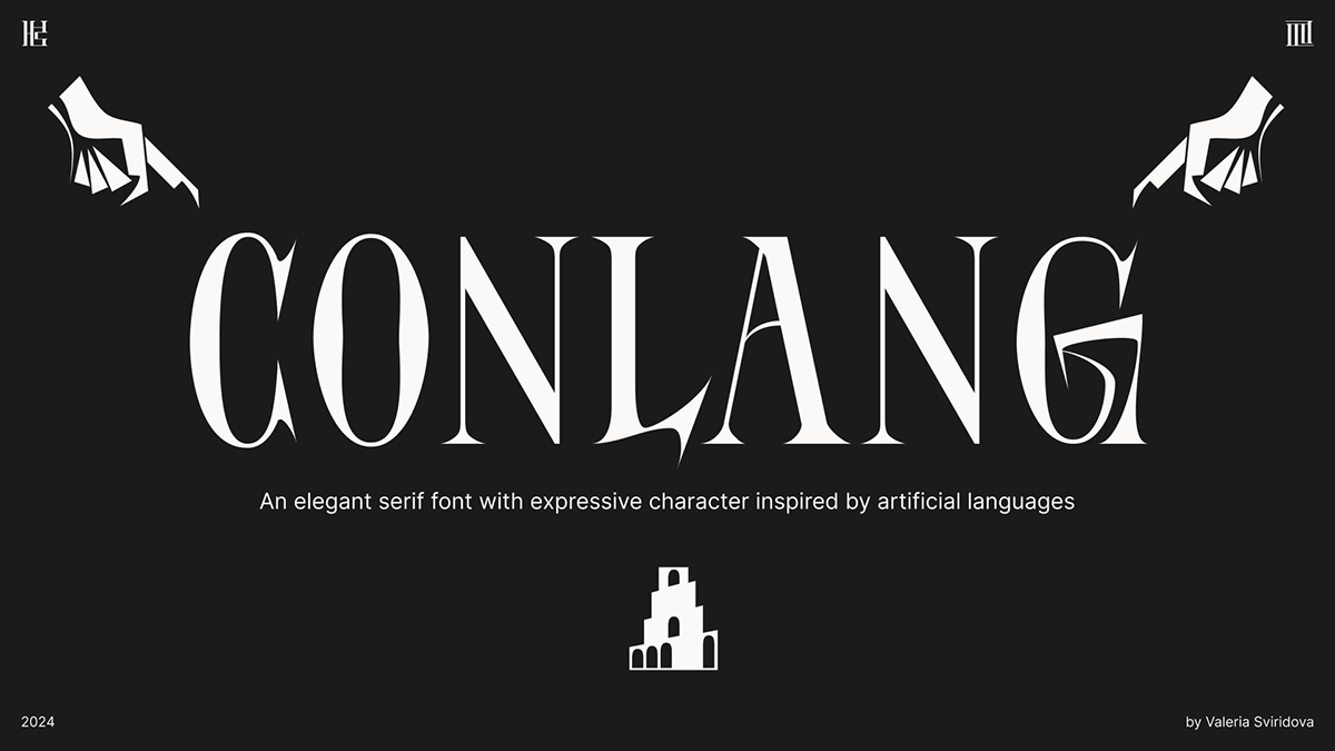 Шрифт Conlang — Изображение №1 — Графика на Dprofile