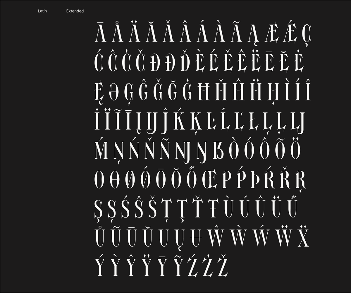 Шрифт Conlang — Изображение №8 — Графика на Dprofile