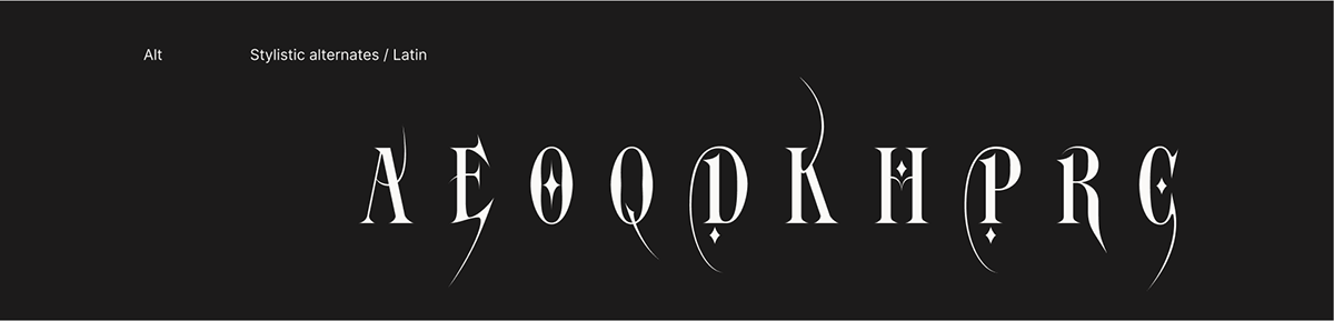 Шрифт Conlang — Изображение №19 — Графика на Dprofile