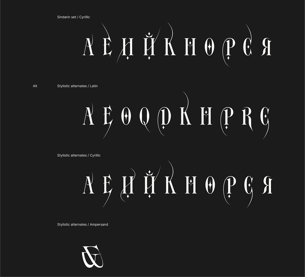 Шрифт Conlang — Изображение №17 — Графика на Dprofile