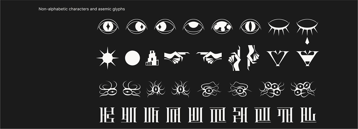 Шрифт Conlang — Изображение №13 — Графика на Dprofile