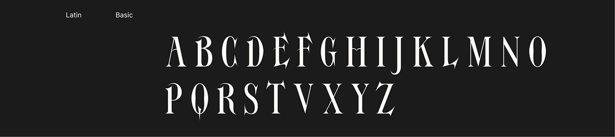 Шрифт Conlang — Изображение №7 — Графика на Dprofile