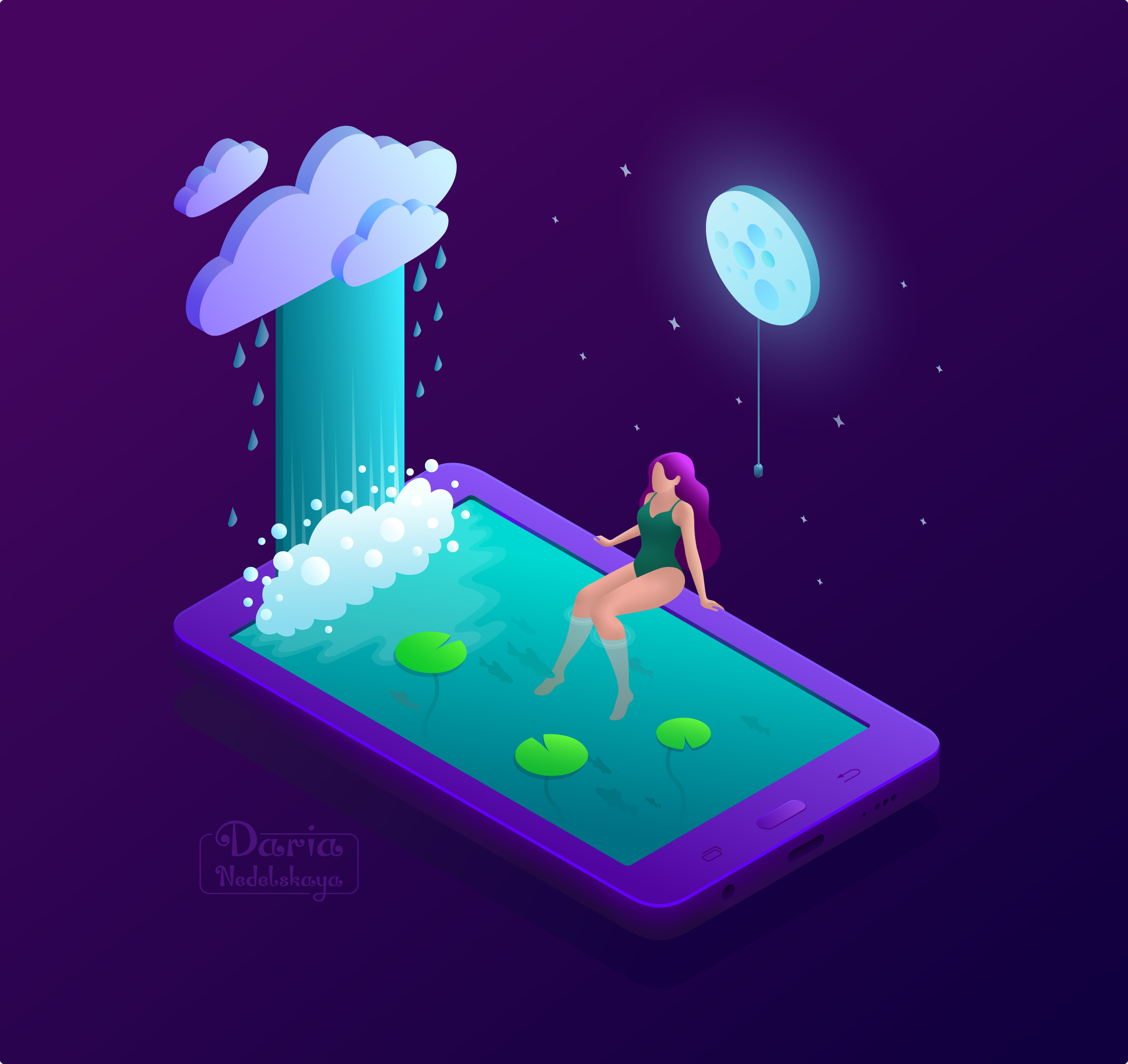 Векторные иллюстрации — Изображение №3 — Иллюстрация, Графика на Dprofile