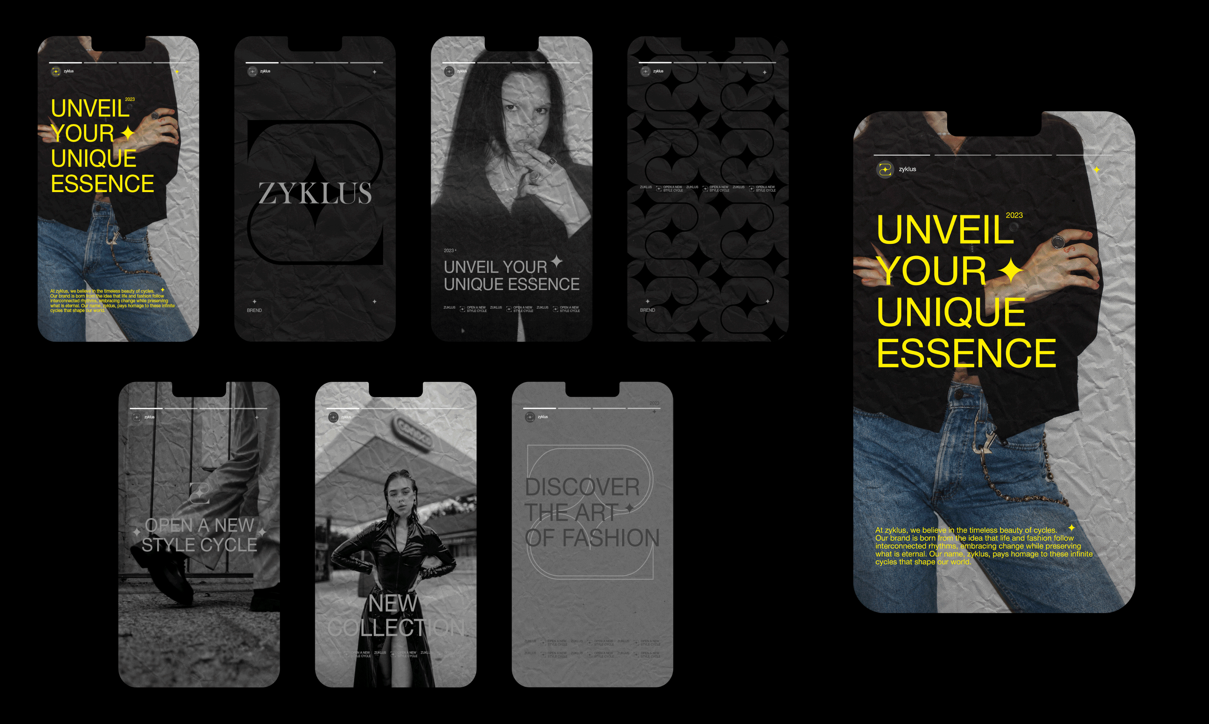 ZYKLUS — clothing branding & фирменный стиль — Изображение №12 — Брендинг на Dprofile