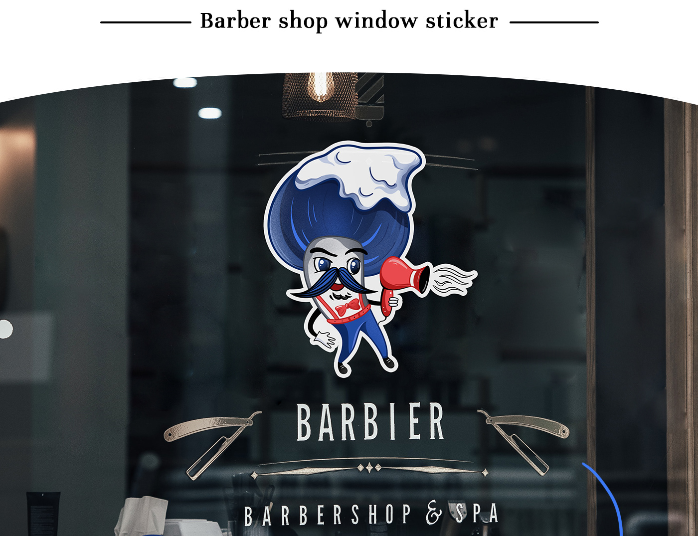 Brand character for a barbershop — Изображение №9 — Брендинг, Иллюстрация на Dprofile
