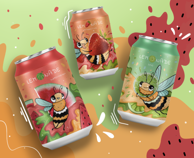 Packaging Design Soda — Брендинг, Иллюстрация на Dprofile