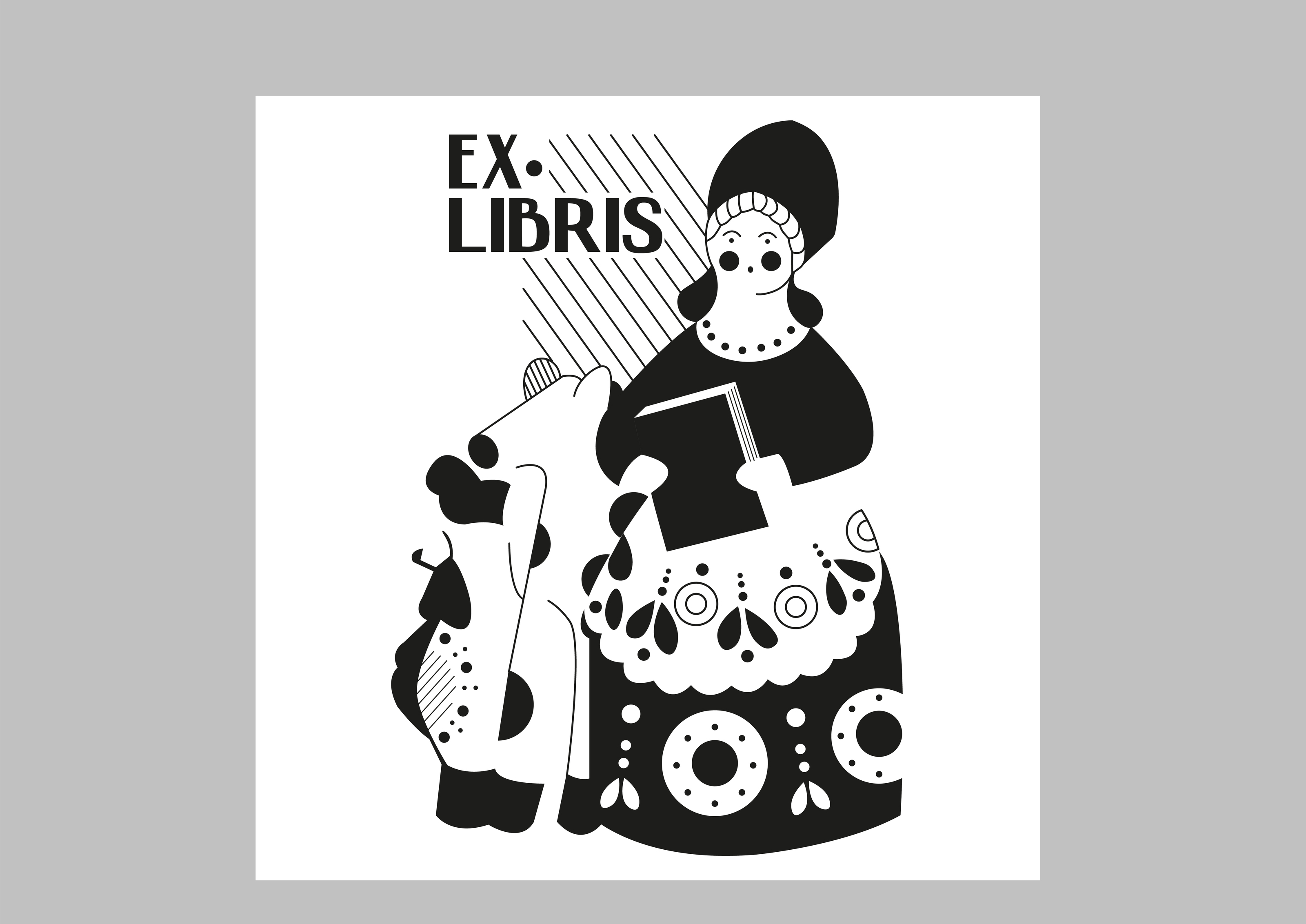 Exlibris. Экслибрис — Изображение №1 — Иллюстрация, Графика на Dprofile