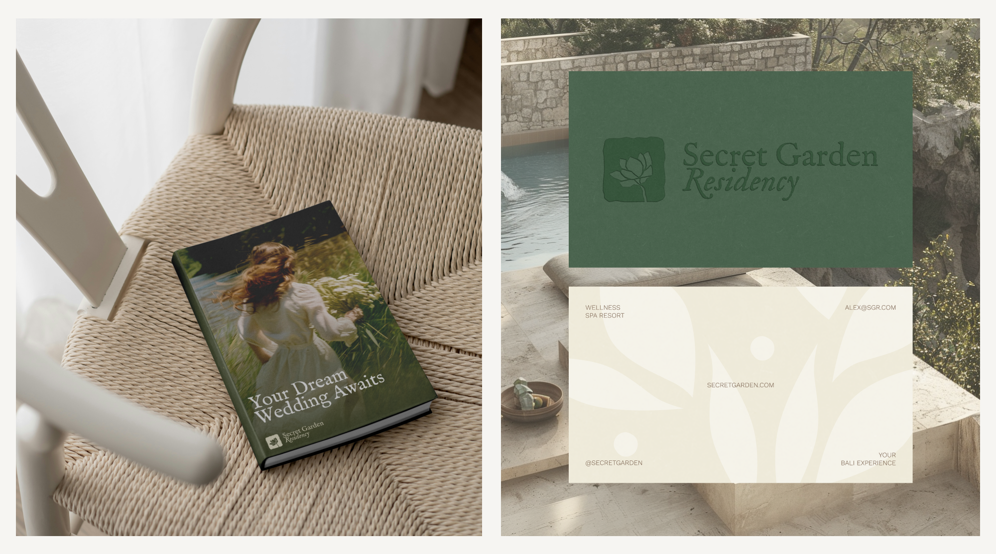 Secret Garden Residency Брендинг — Изображение №5 — Брендинг, Графика на Dprofile