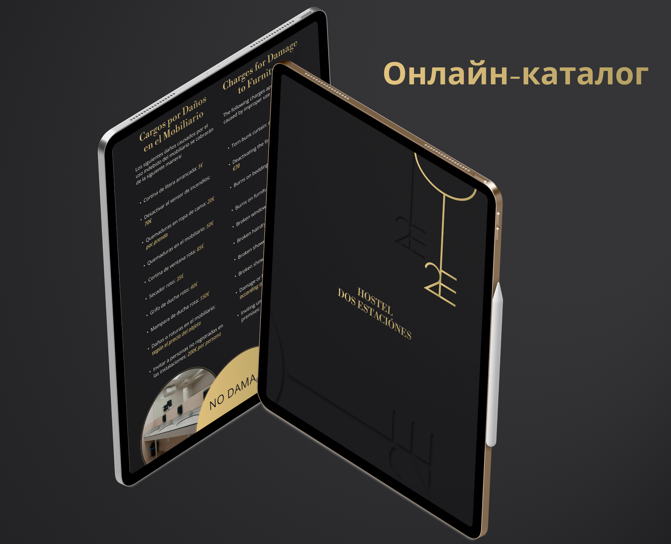 Каталог для гостей хостела — Графика на Dprofile