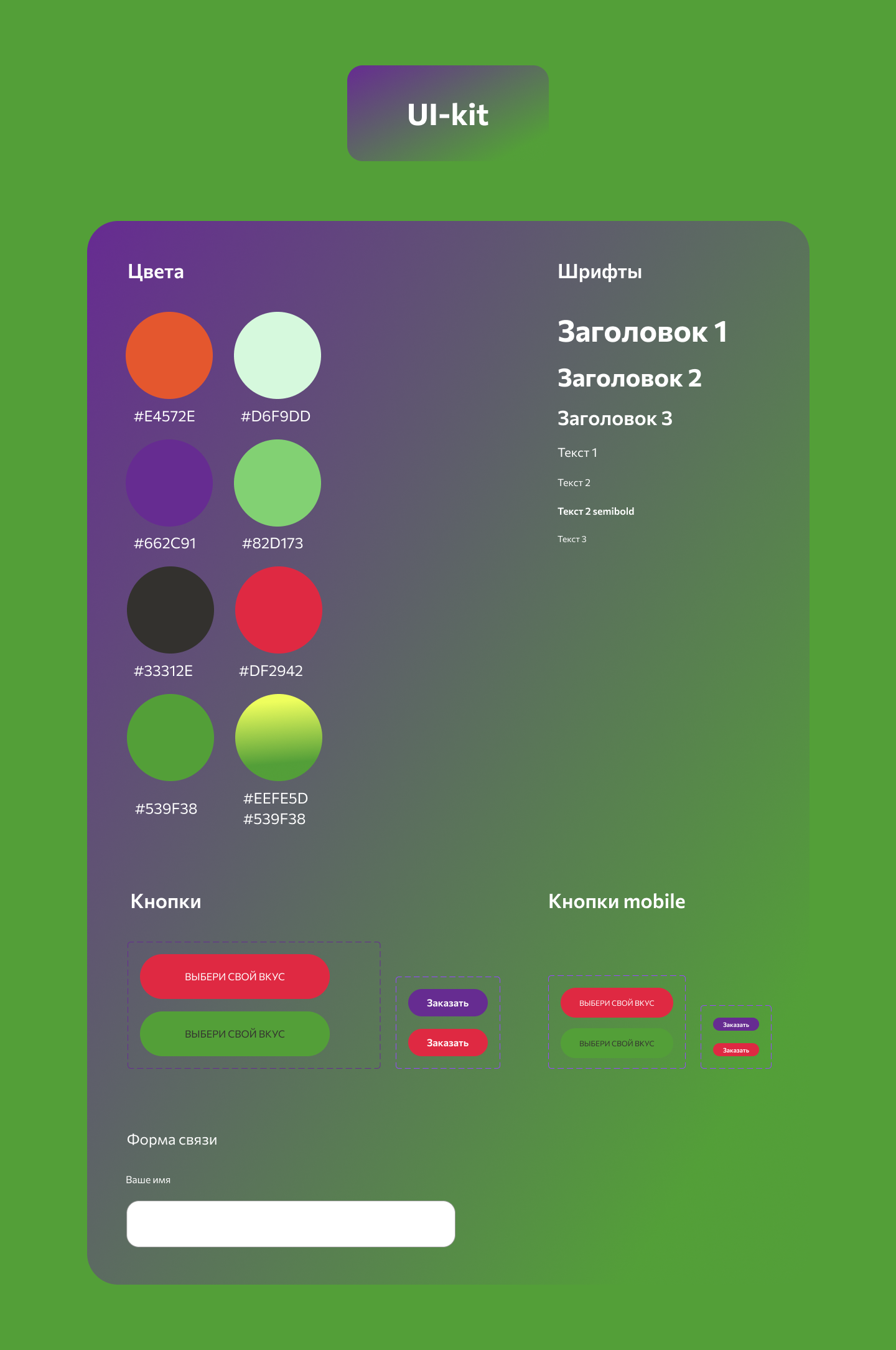 Лендинг — Изображение №4 — Интерфейсы на Dprofile