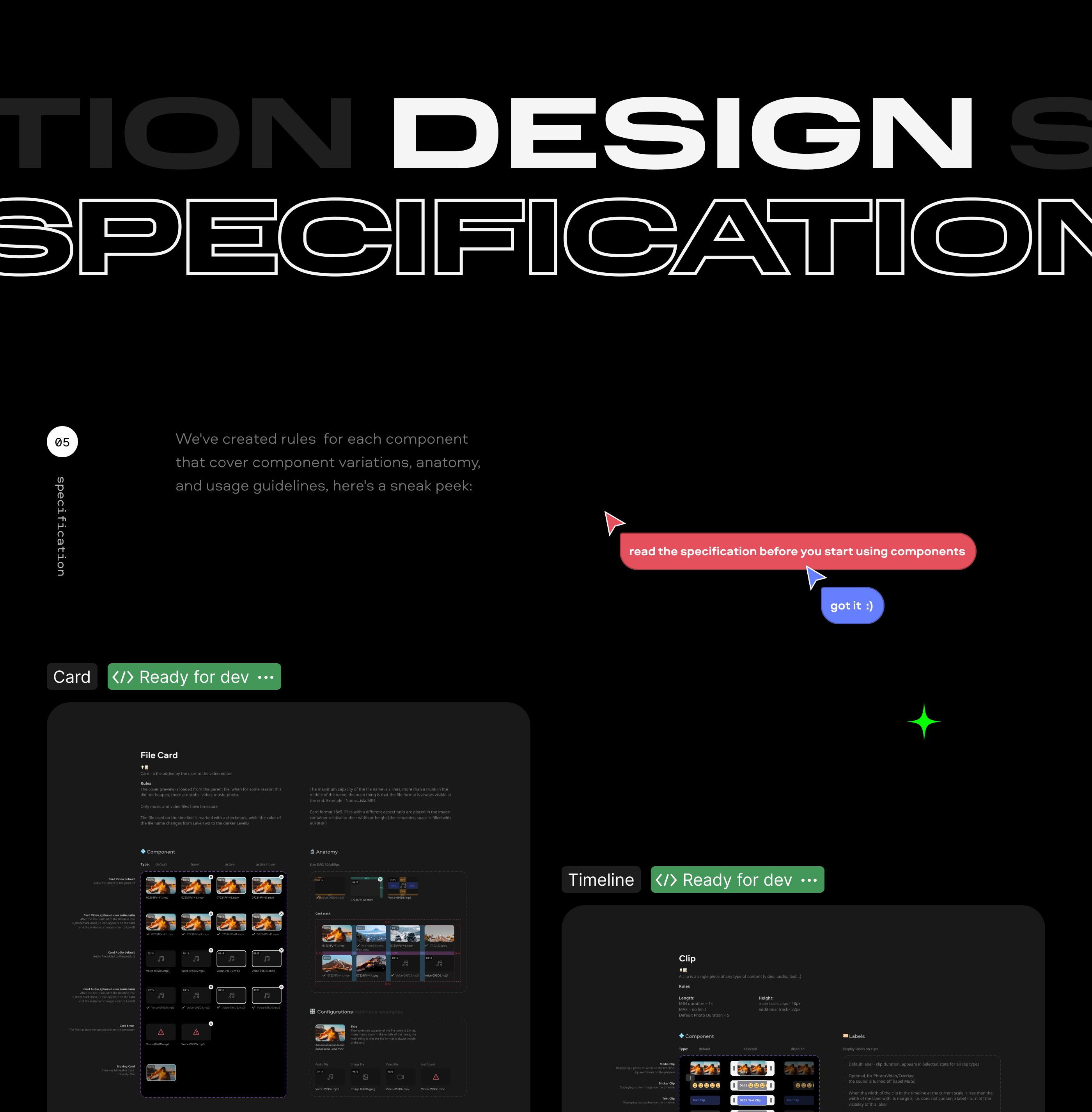 Popcorn Kit — Movavi product design system — Изображение №9 — Интерфейсы, Брендинг на Dprofile
