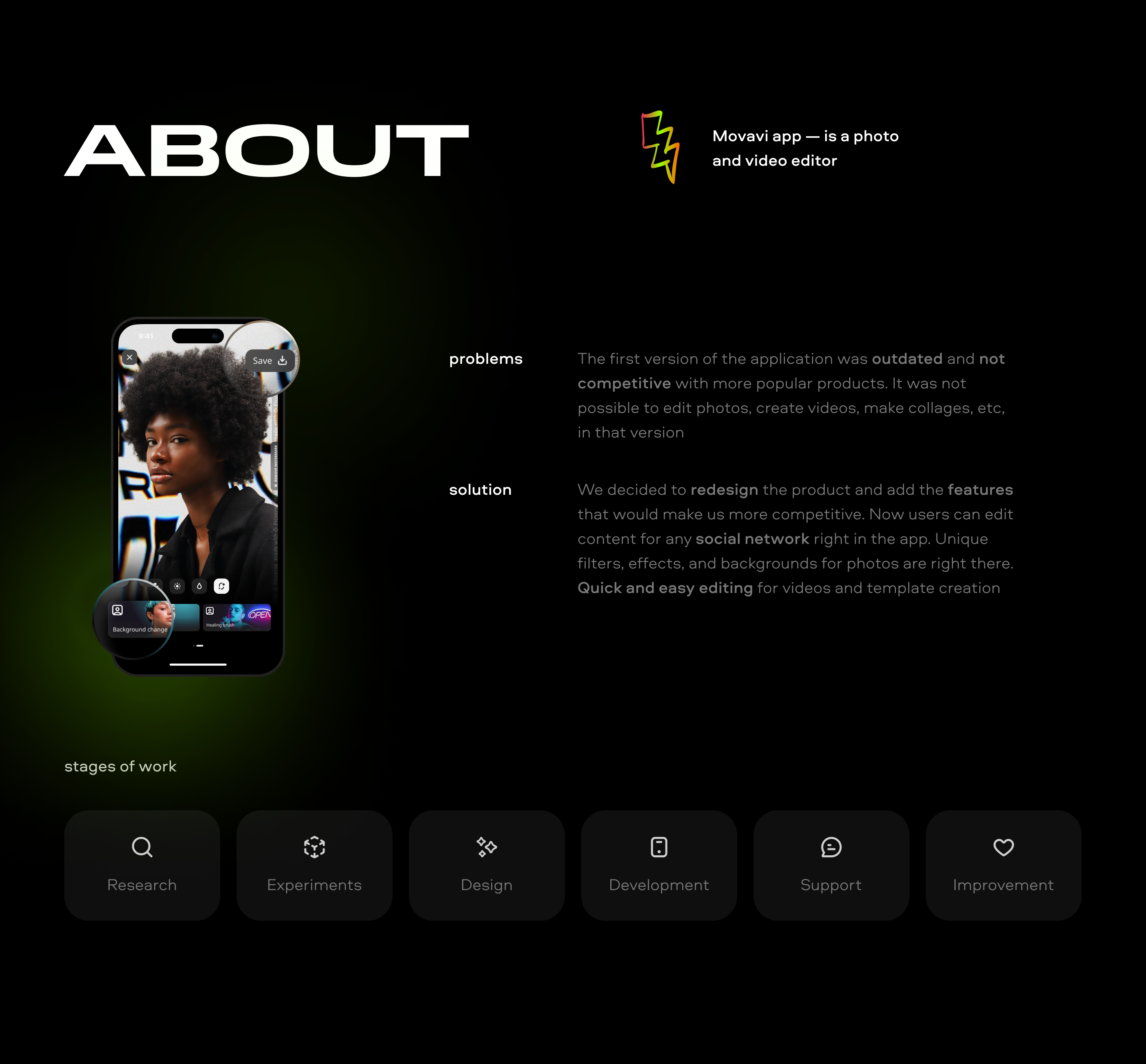 Movavi Super App — Изображение №2 — Интерфейсы, Иллюстрация на Dprofile
