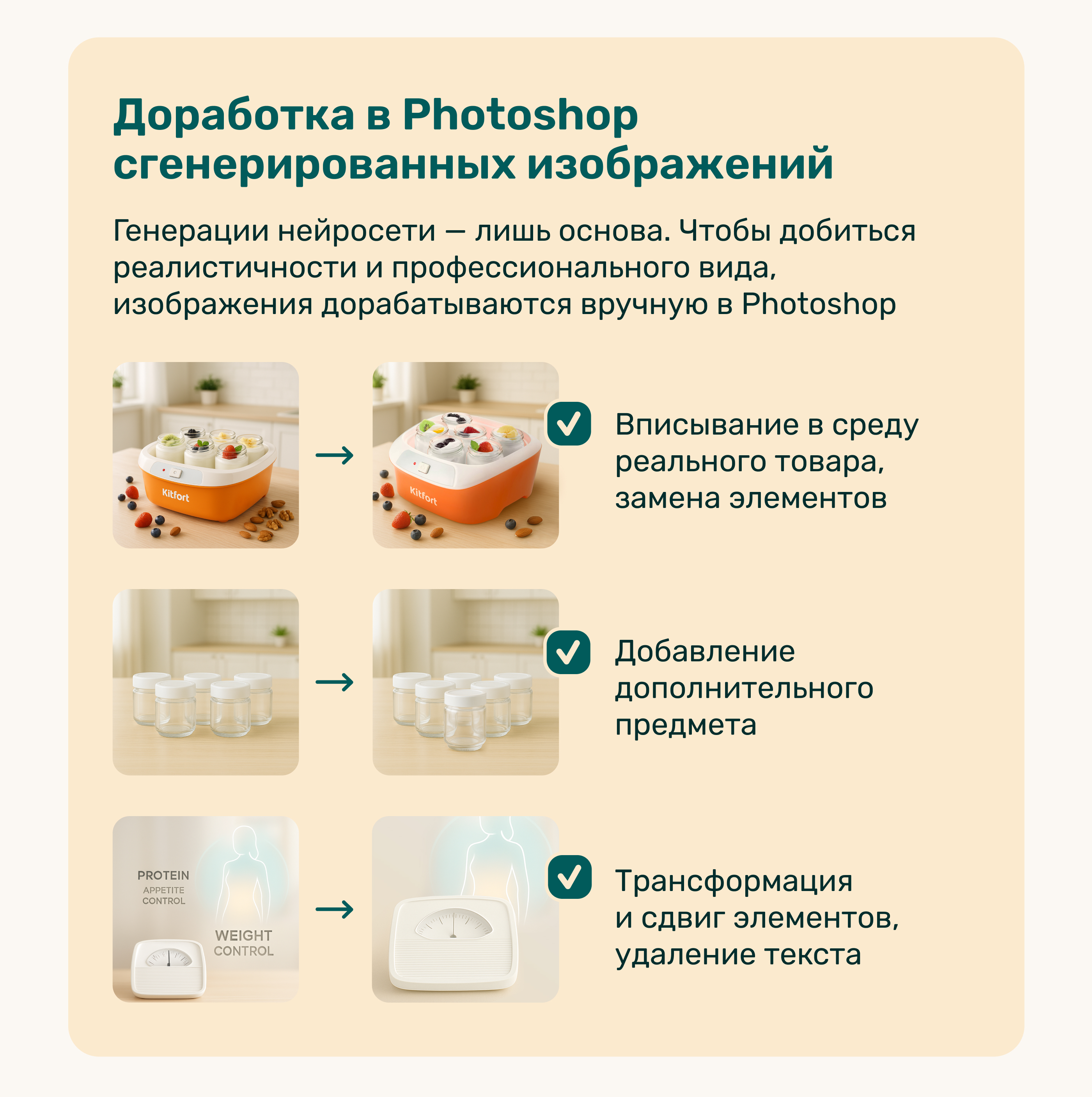 Инфографика, карточка. Техника для кухни, йогуртница — Изображение №6 — Графика, Маркетинг на Dprofile