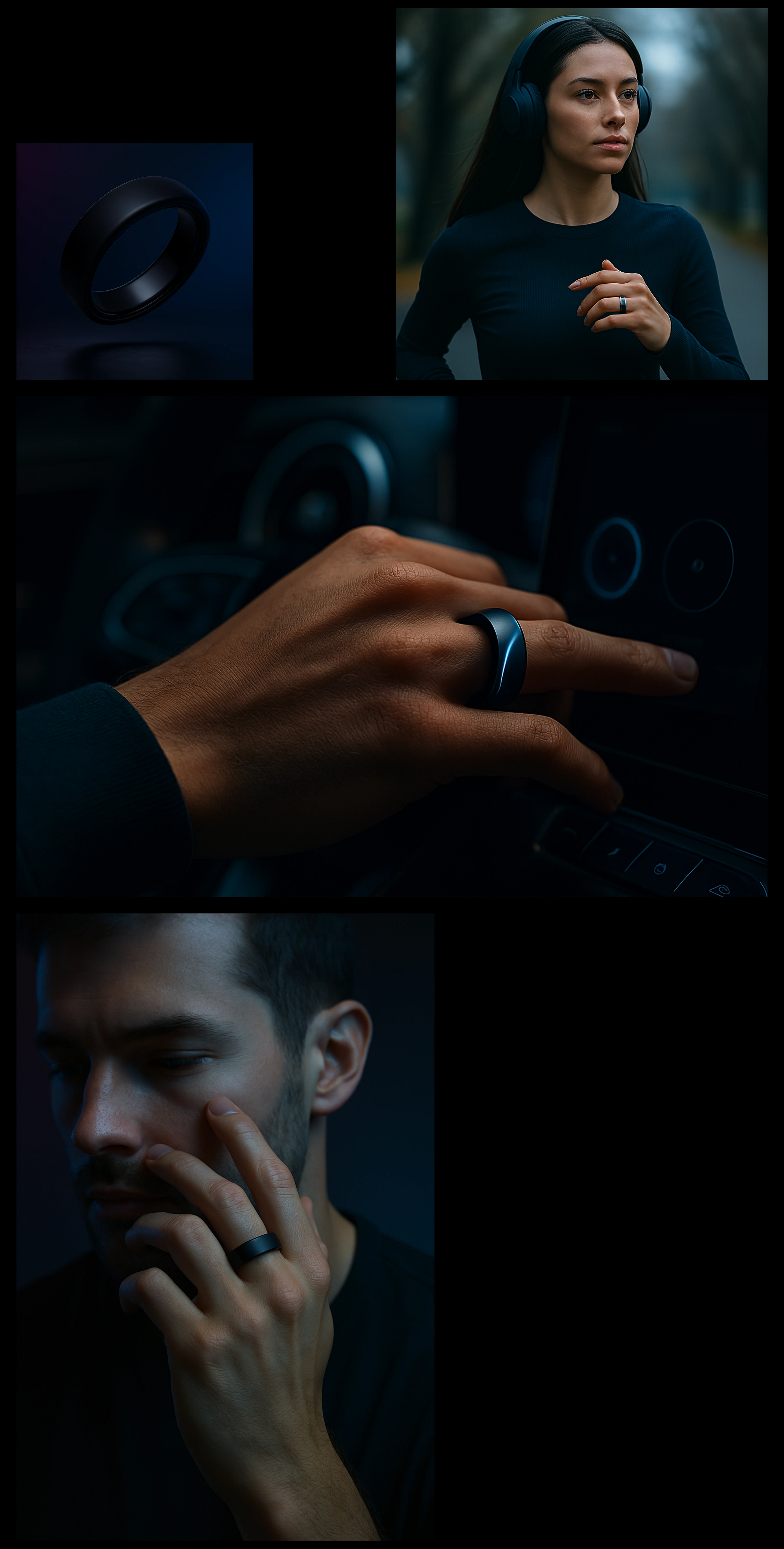 ARC Ring — Premium Smart Ring Experience — Изображение №2 — Интерфейсы на Dprofile