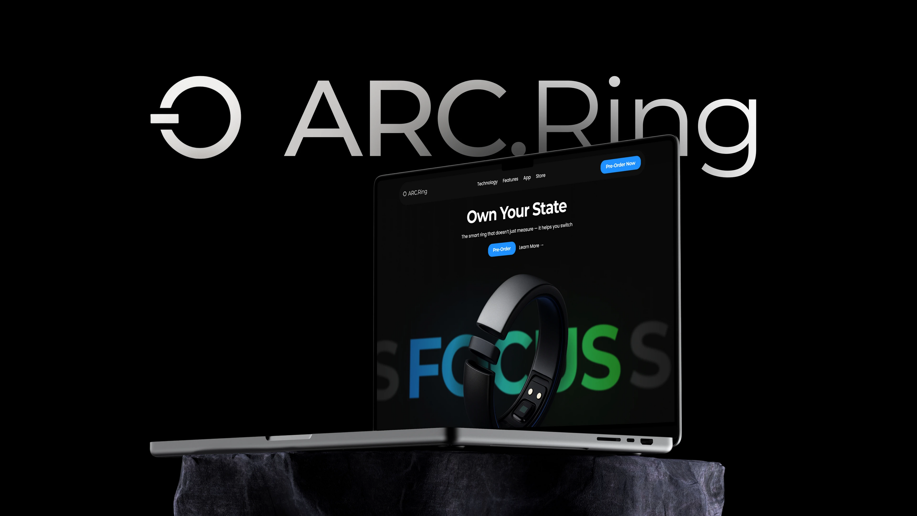 ARC Ring — Premium Smart Ring Experience — Изображение №1 — Интерфейсы на Dprofile