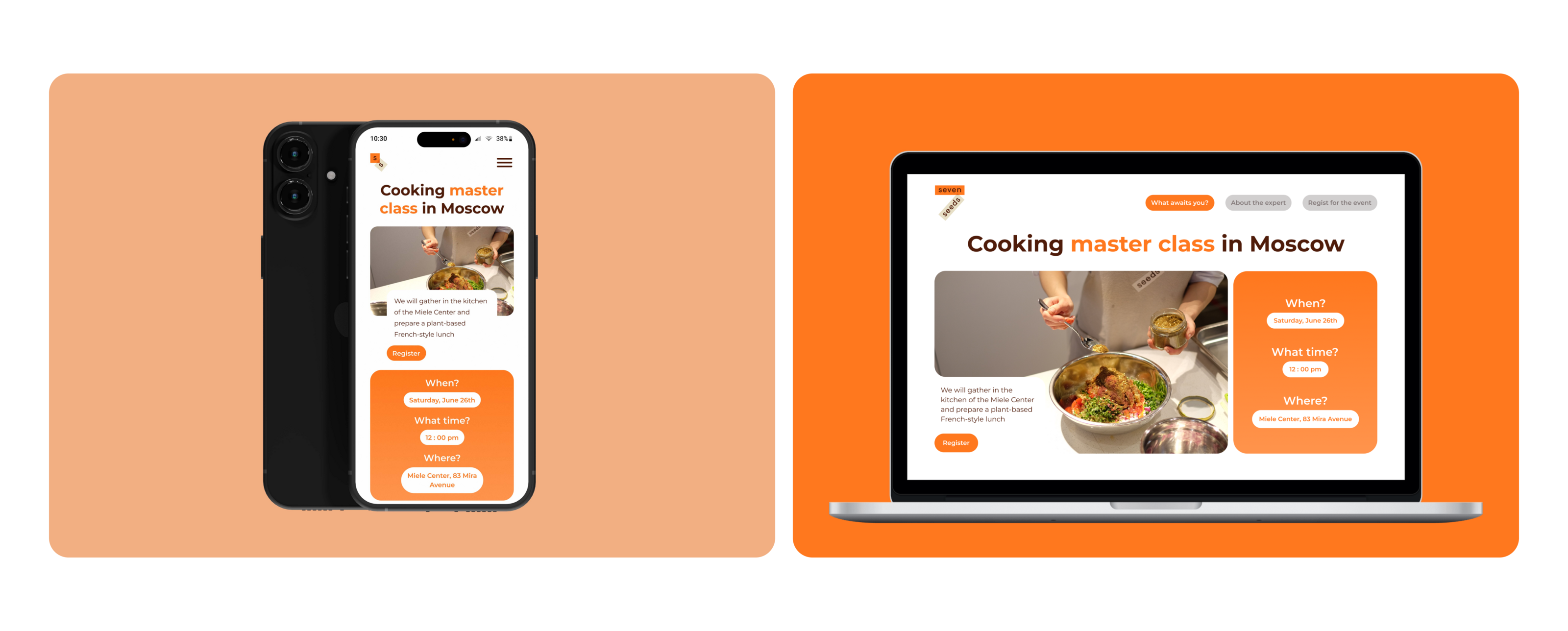 Web design | Landing & Longrid | Seven Seeds — Изображение №5 — Интерфейсы на Dprofile