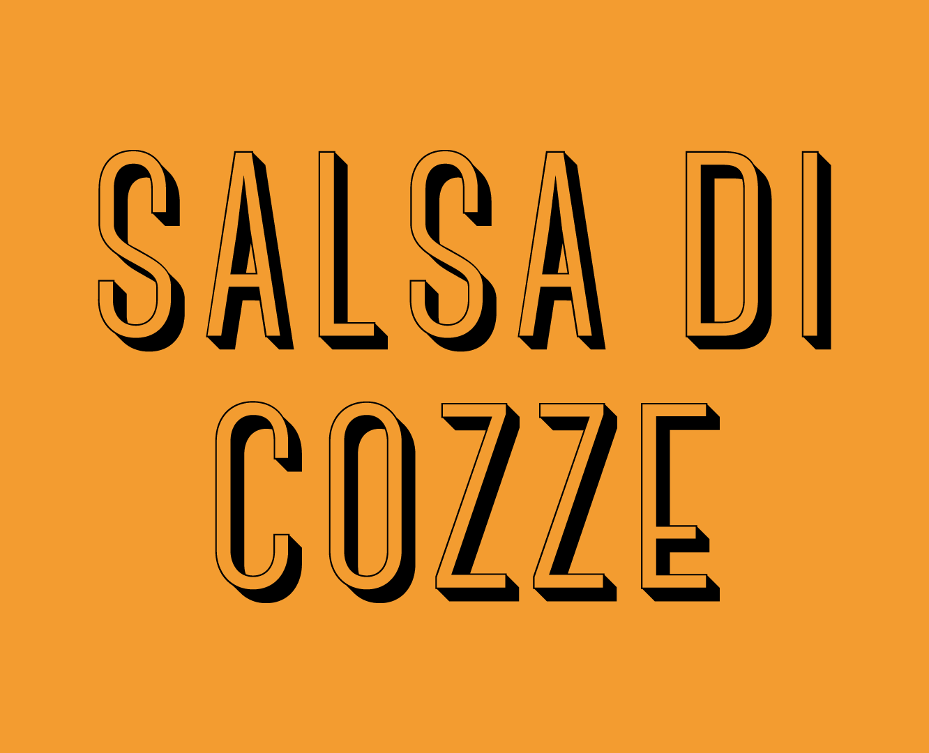 Salsa Di Cozze — Премиальная упаковка для соуса — Брендинг, Графика на Dprofile