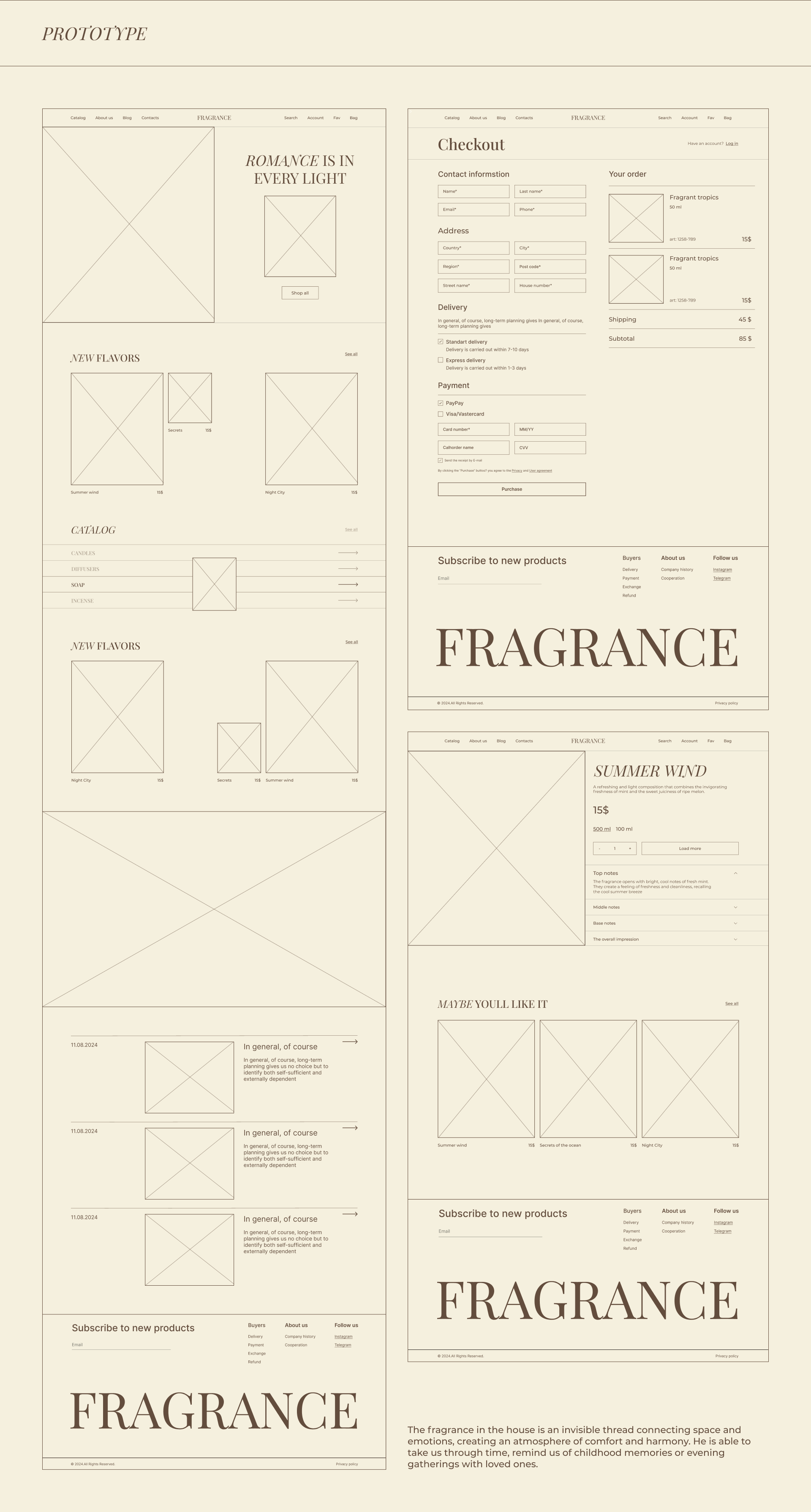 Online store of fragrances for home — Изображение №5 — Интерфейсы на Dprofile