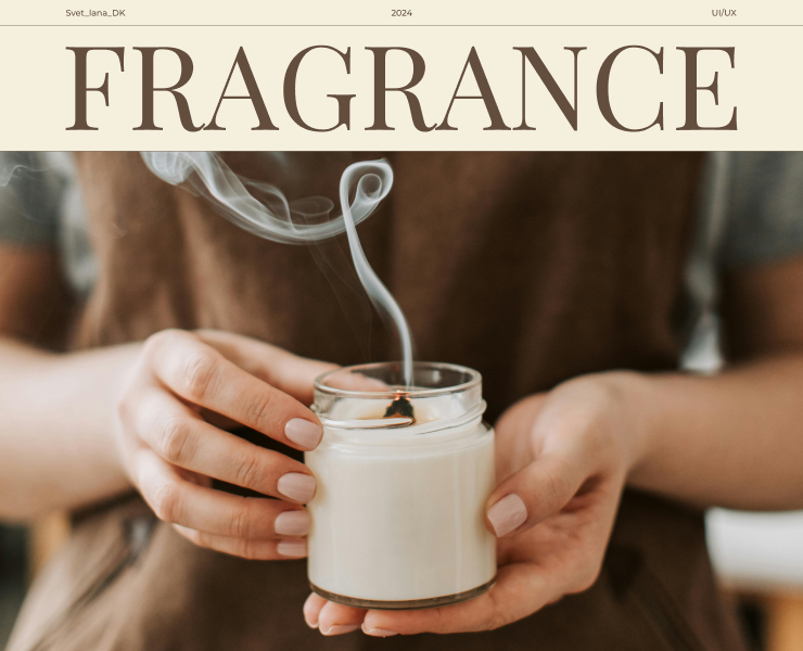Online store of fragrances for home — Интерфейсы на Dprofile