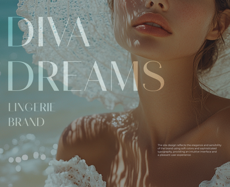DIVADREAMS | E-commerce website | UX/UI на Dprofile
