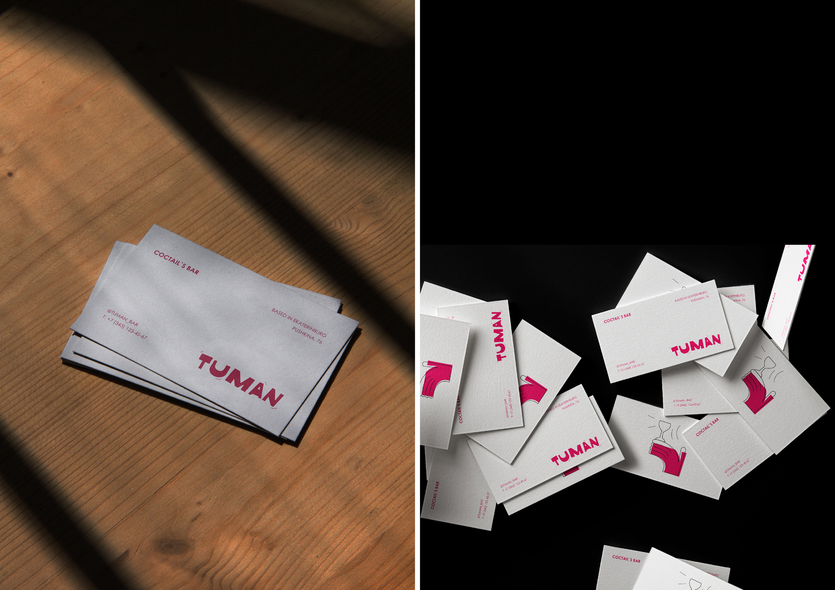 TUMAN | branding for coctail`s bar / visual identity — Изображение №6 — Брендинг на Dprofile