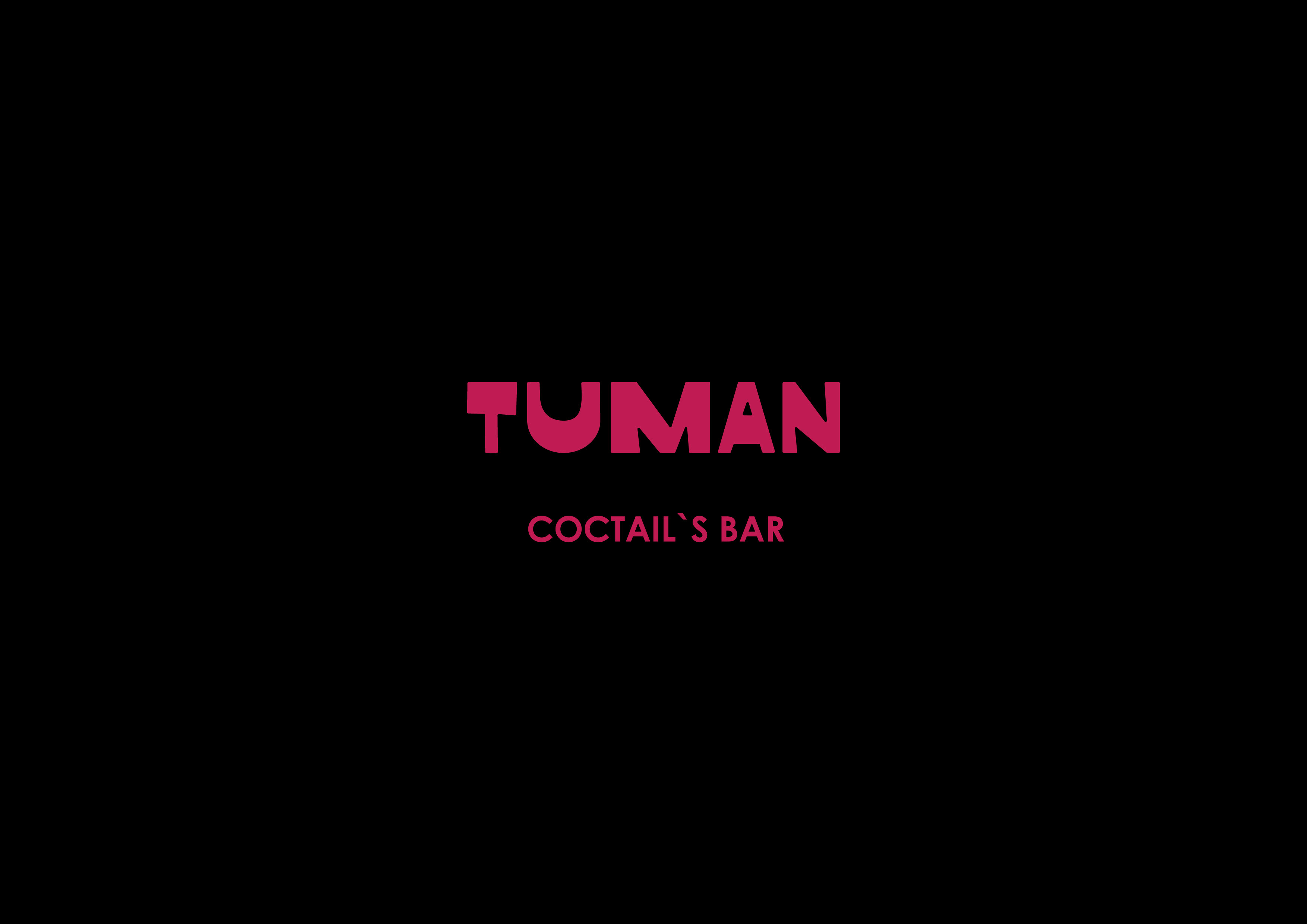 TUMAN | branding for coctail`s bar / visual identity — Изображение №1 — Брендинг на Dprofile