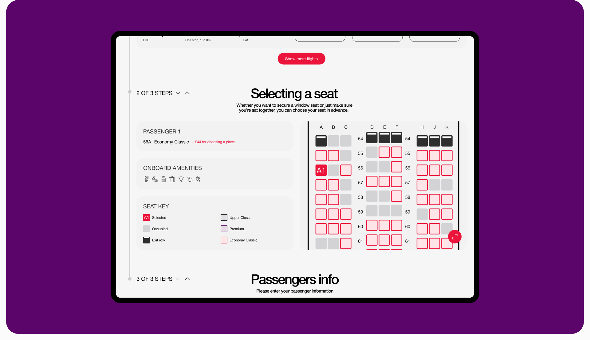 Virgin Atlantic | Редизайн корпоративного сайта — Изображение №11 — Интерфейсы на Dprofile