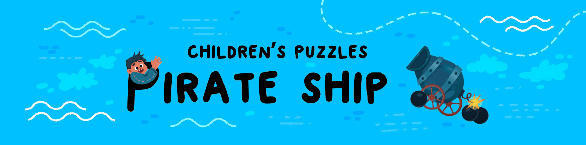 иллюстрация для пазла "Пиратский корабль" — Изображение №1 — Иллюстрация, Графика на Dprofile