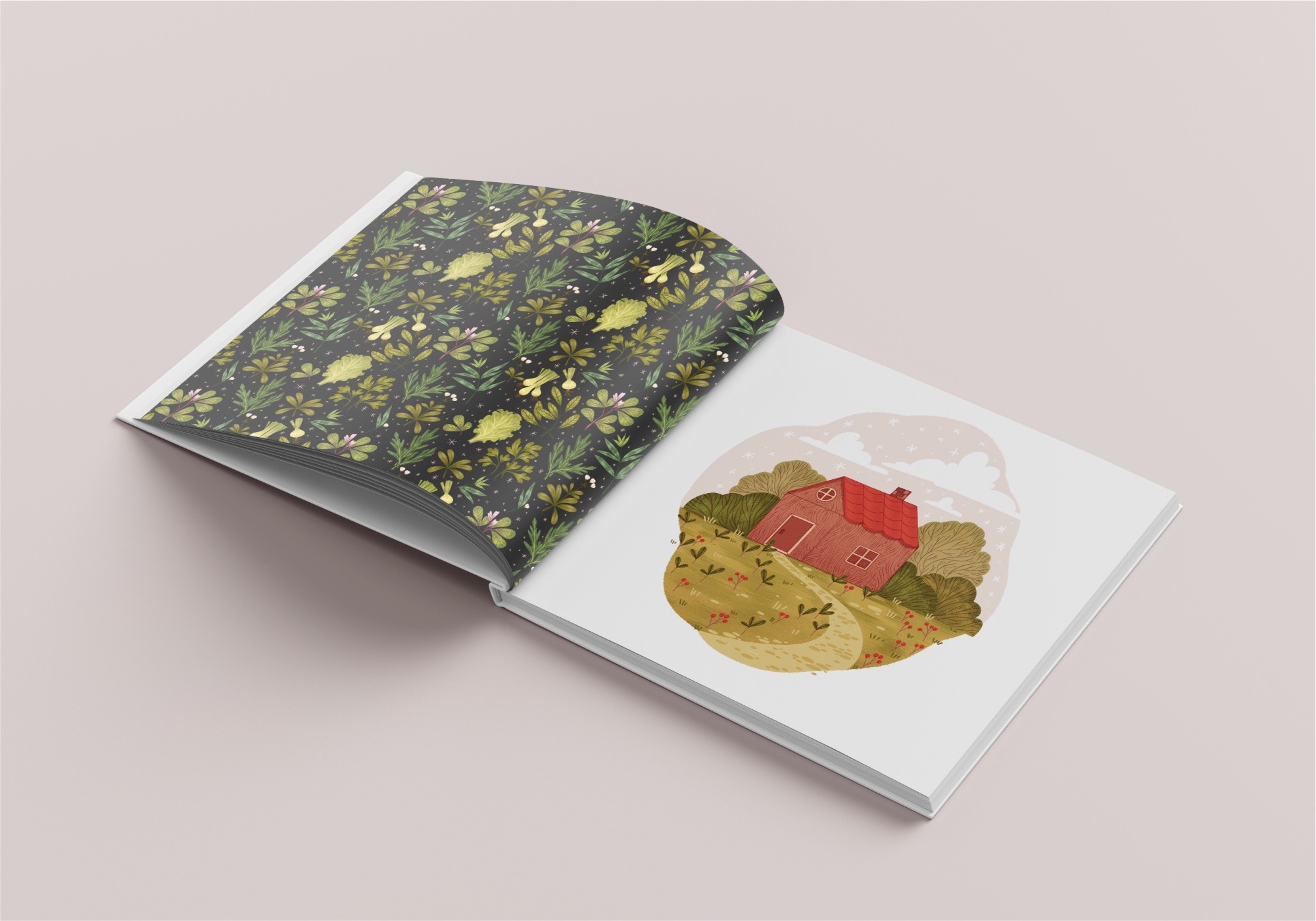 The Herbal Garden/ иллюстрации для книги «Сад трав» — Изображение №8 — Иллюстрация, Графика на Dprofile