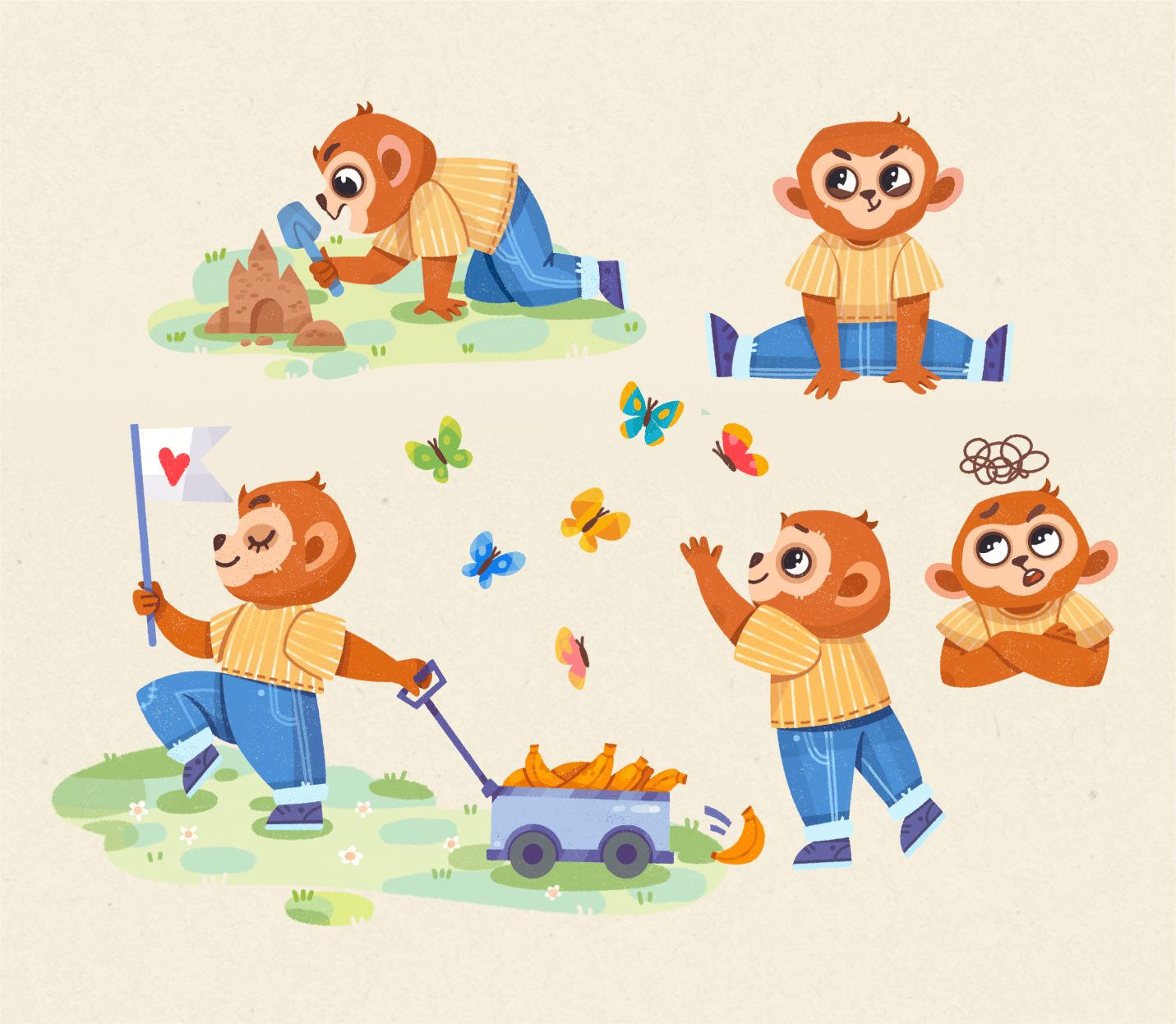 Обезьянка Френки — Изображение №5 — Иллюстрация на Dprofile